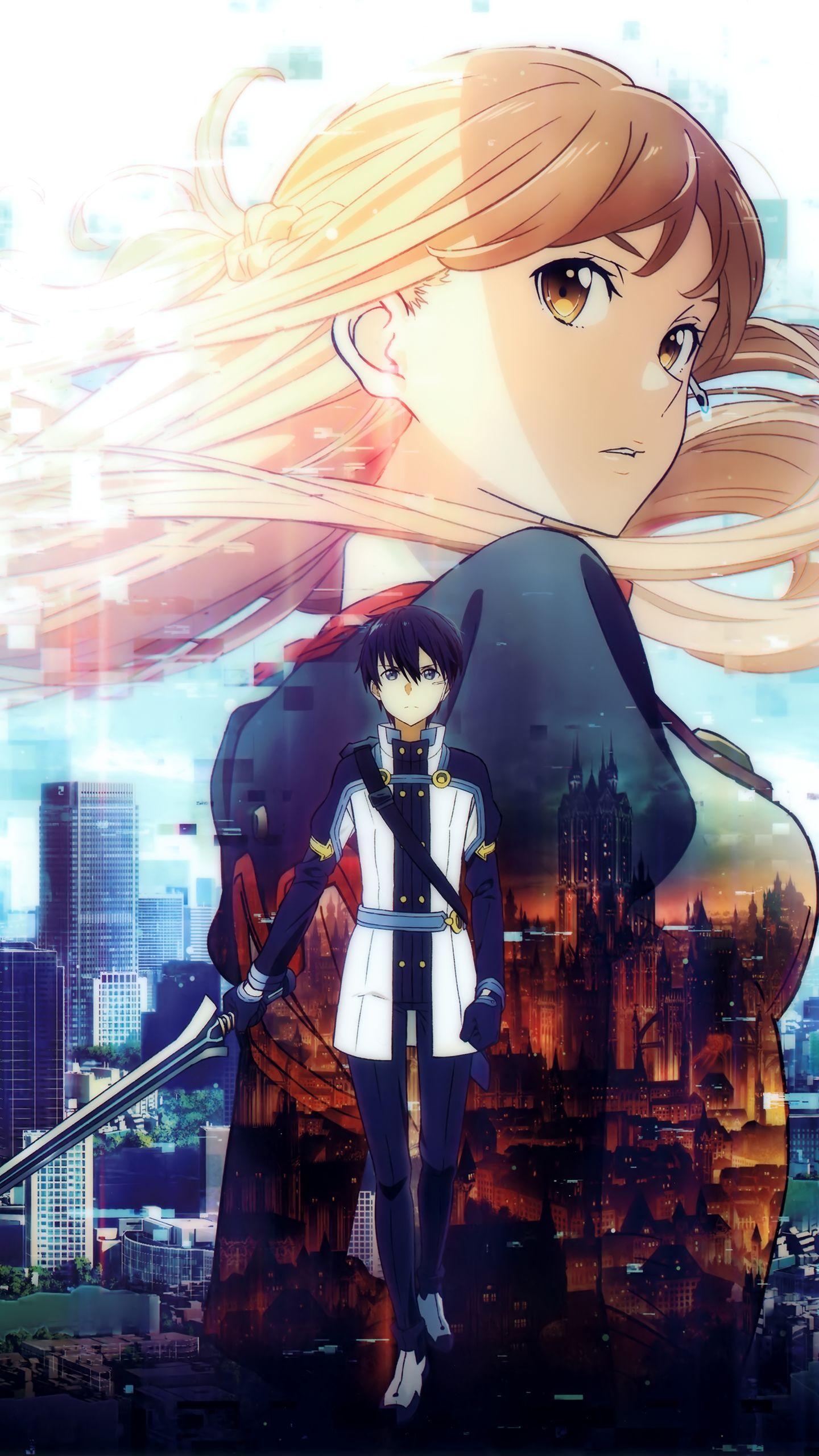 1440x2560 Anime Sao Phone Wallpaper Free Anime Sao Phone Background, Phone