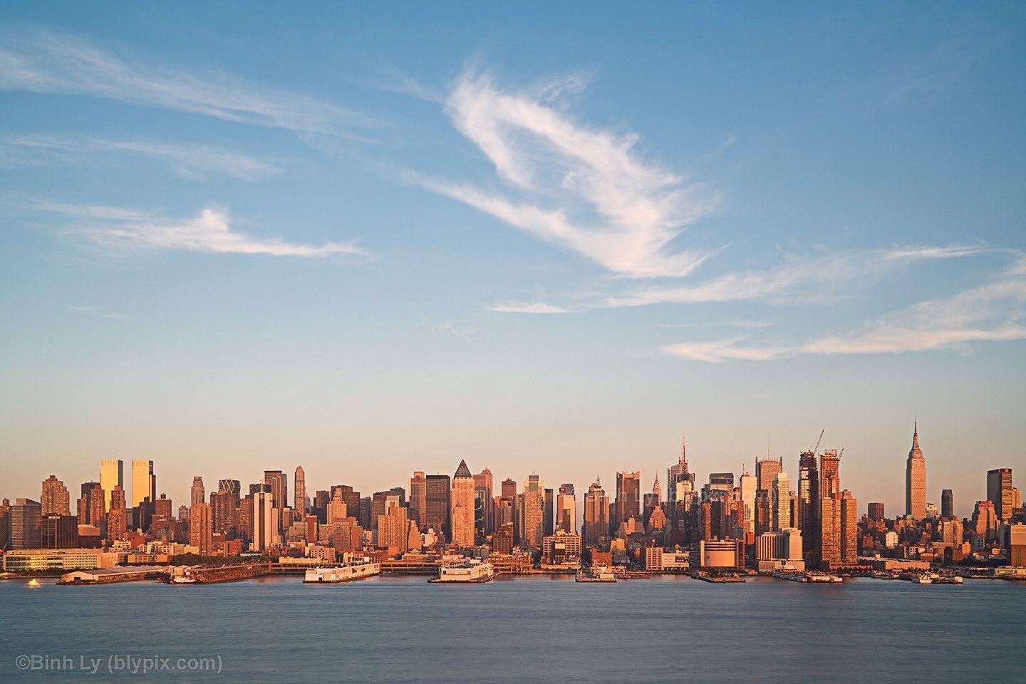 1440x960 Midtown York City Skyline Wallpaper Photo Art Print, Desktop