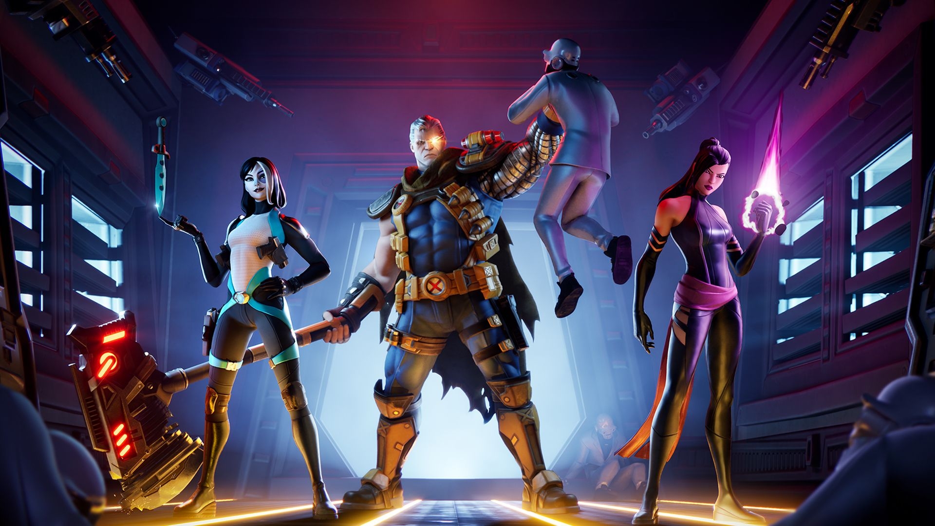 1920x1080 X Force Fortnite Wallpaper, HD Games 4K Wallpaper, Image, Photo, Desktop