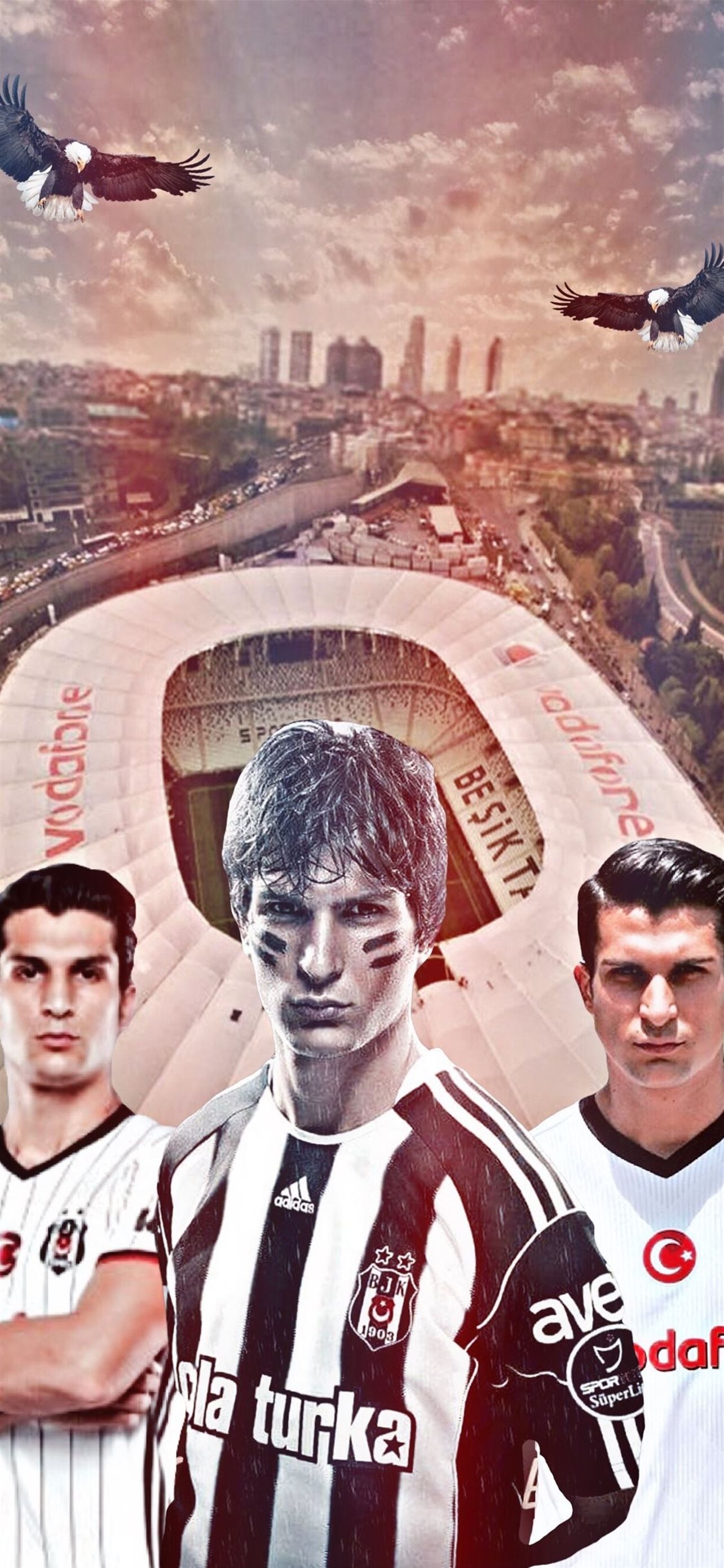 1290x2780 besiktas jk iPhone Wallpaper Free Download, Phone