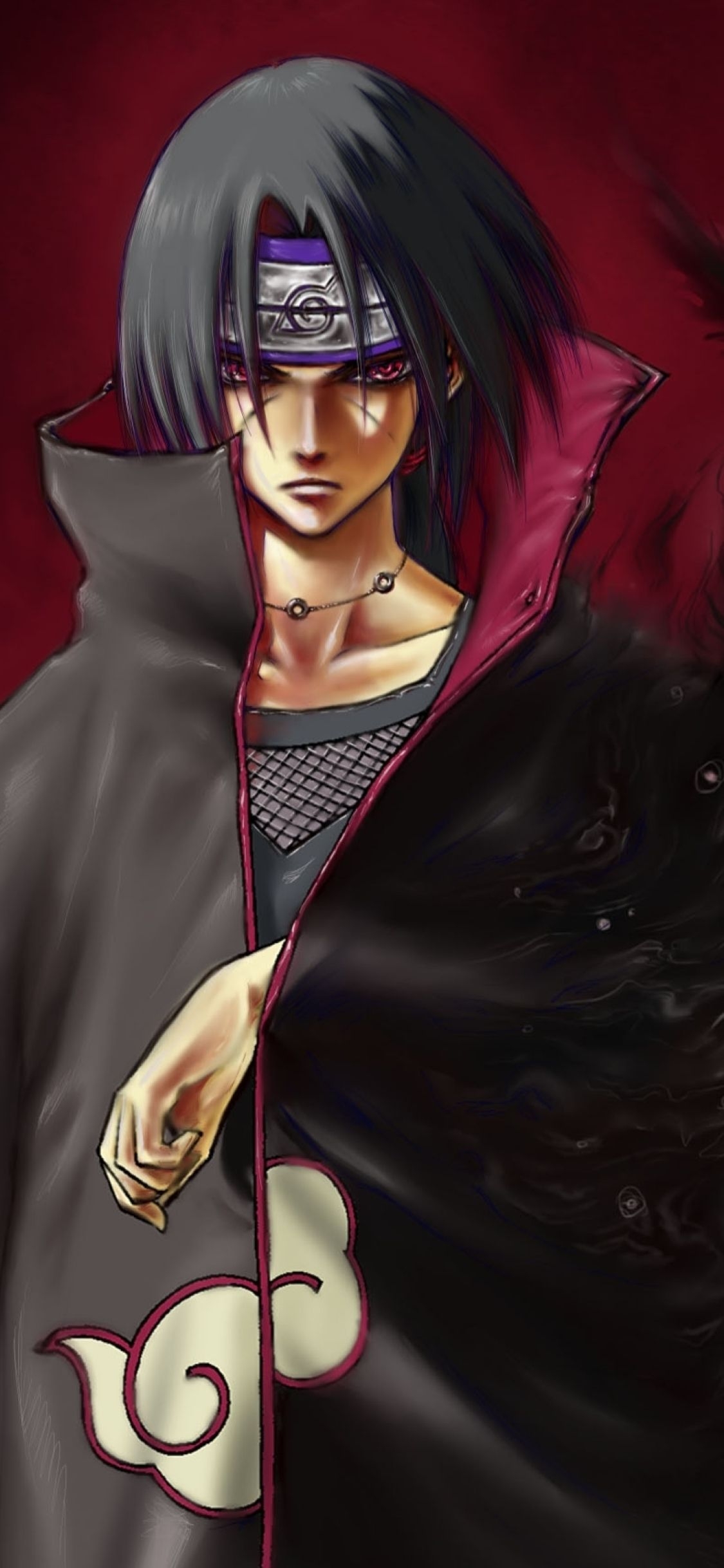 1130x2440 Itachi Uchiha Anime iPhone XS, iPhone iPhone X, Phone