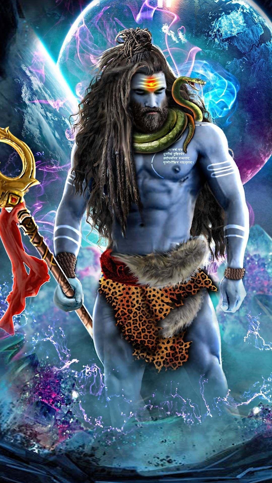 1080x1920 Masked Guy iPhone Wallpaper. Angry lord shiva, Lord shiva HD, Phone