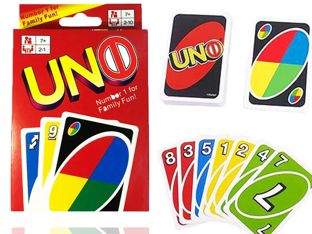 1030x770 UNO Color & Number Matching Card Game, Desktop
