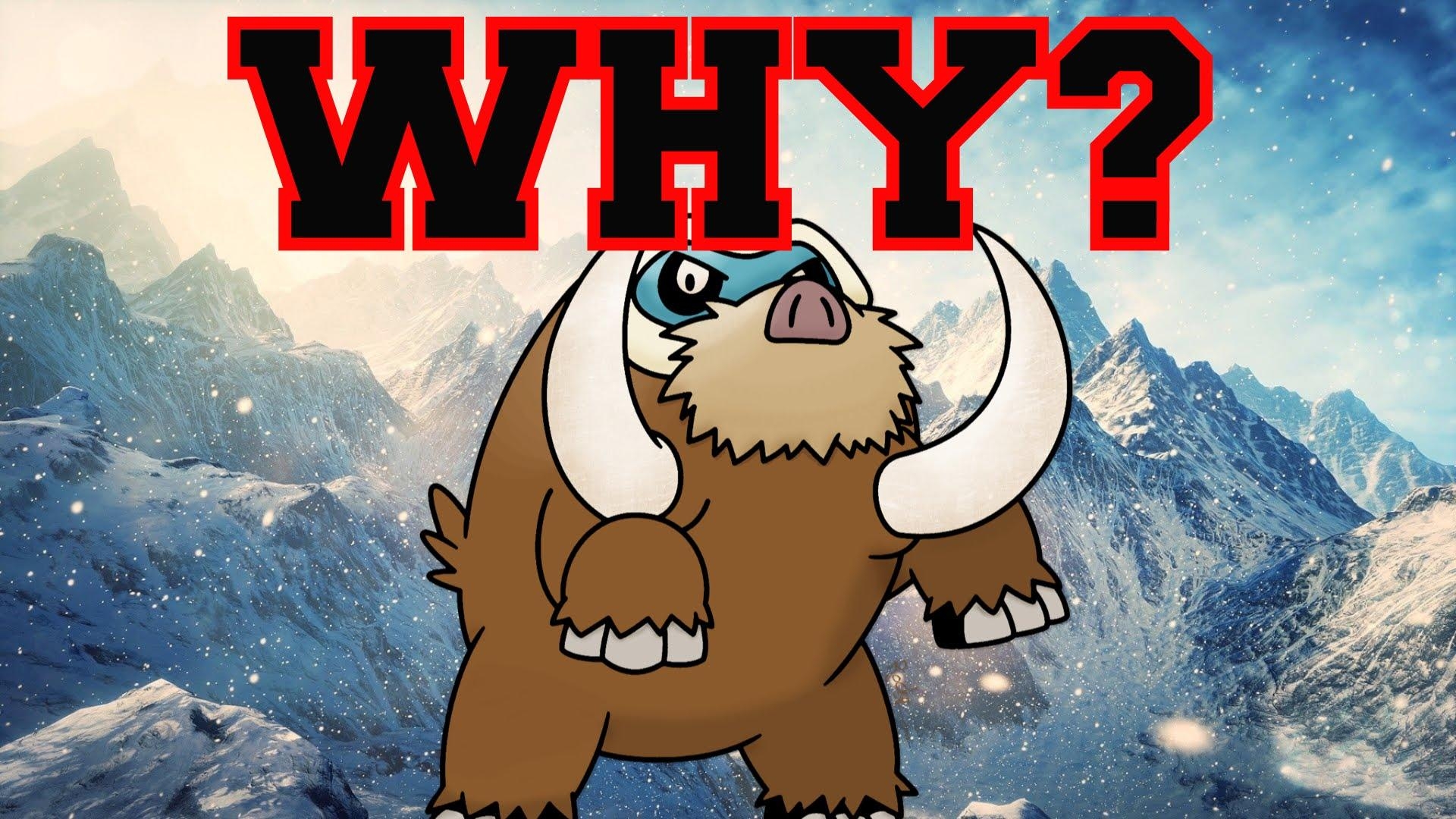 1920x1080 Why Mega Evolve? Mamoswine, Desktop