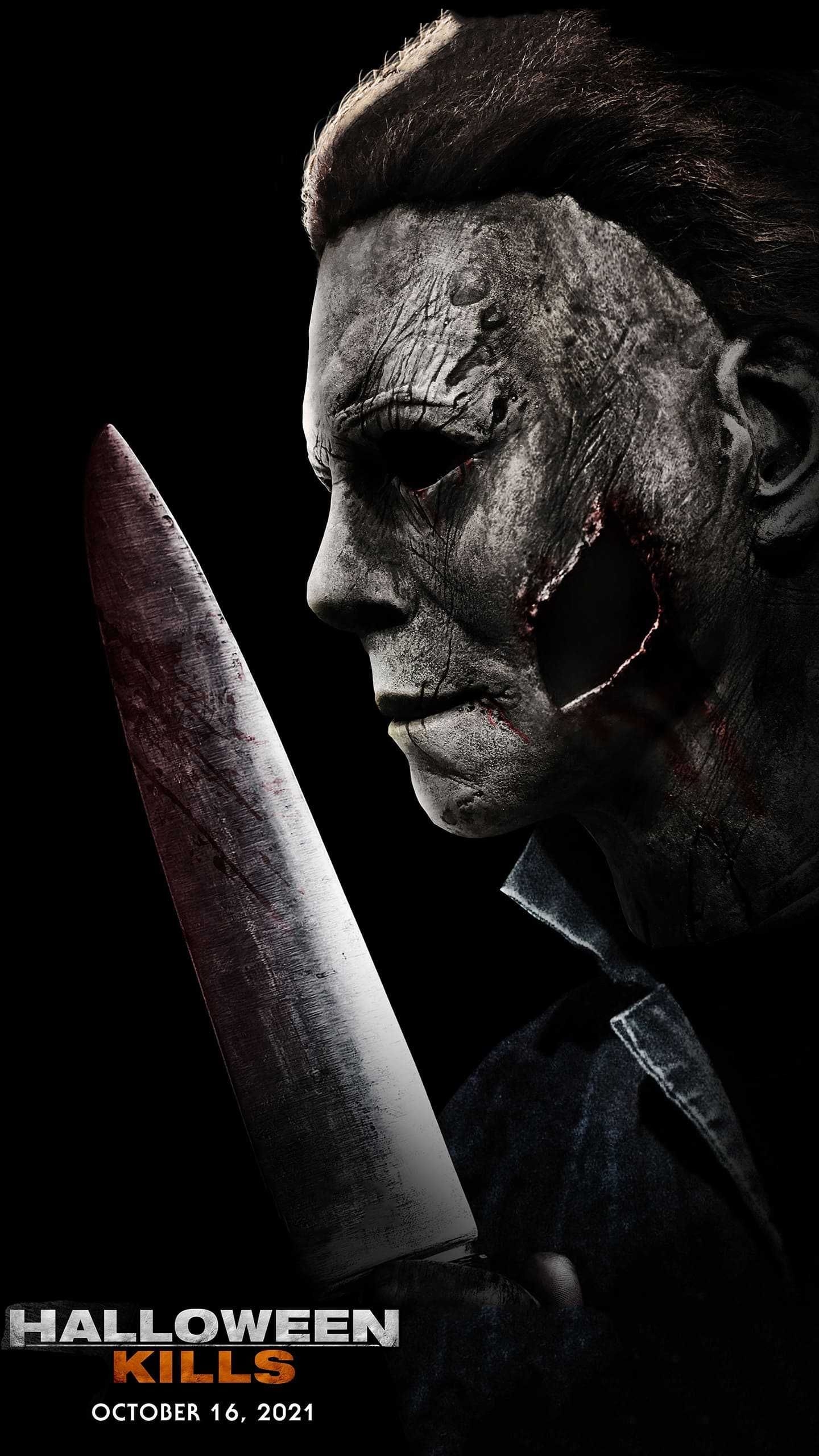 1440x2560 Halloween Kills Wallpaper Discover more Film, Halloween Kills, Halloween Kills Horror. Michael myers halloween, Halloween horror movies, Horror movie icons, Phone