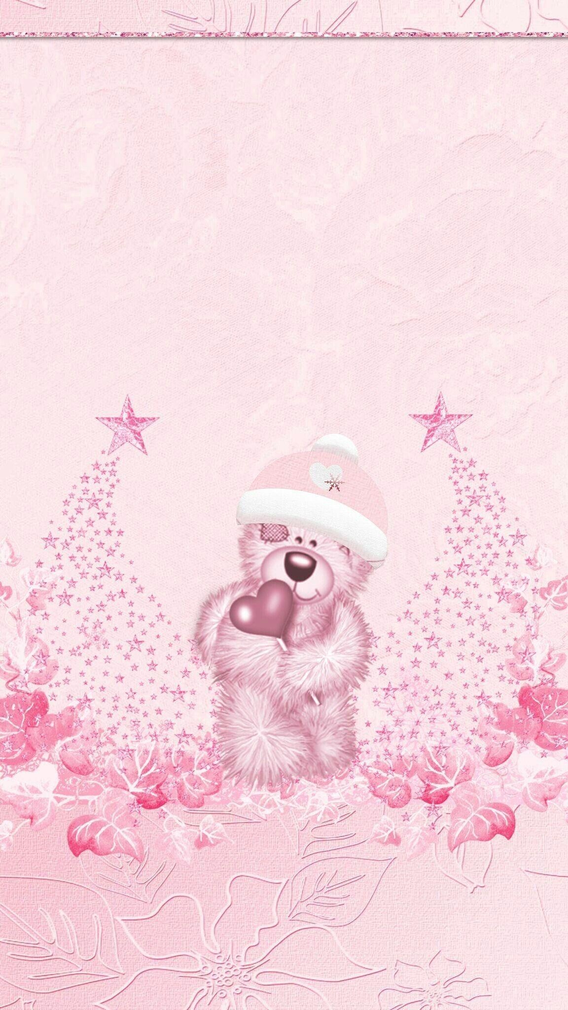 1160x2050 Pink Christmas Wallpaper Free Pink Christmas Background, Phone