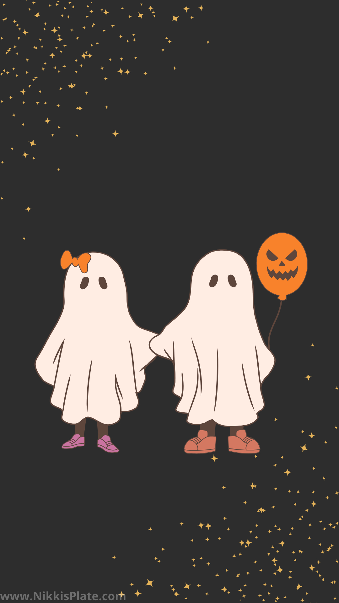 1080x1920 Cute Halloween iPhone Wallpaper, Phone