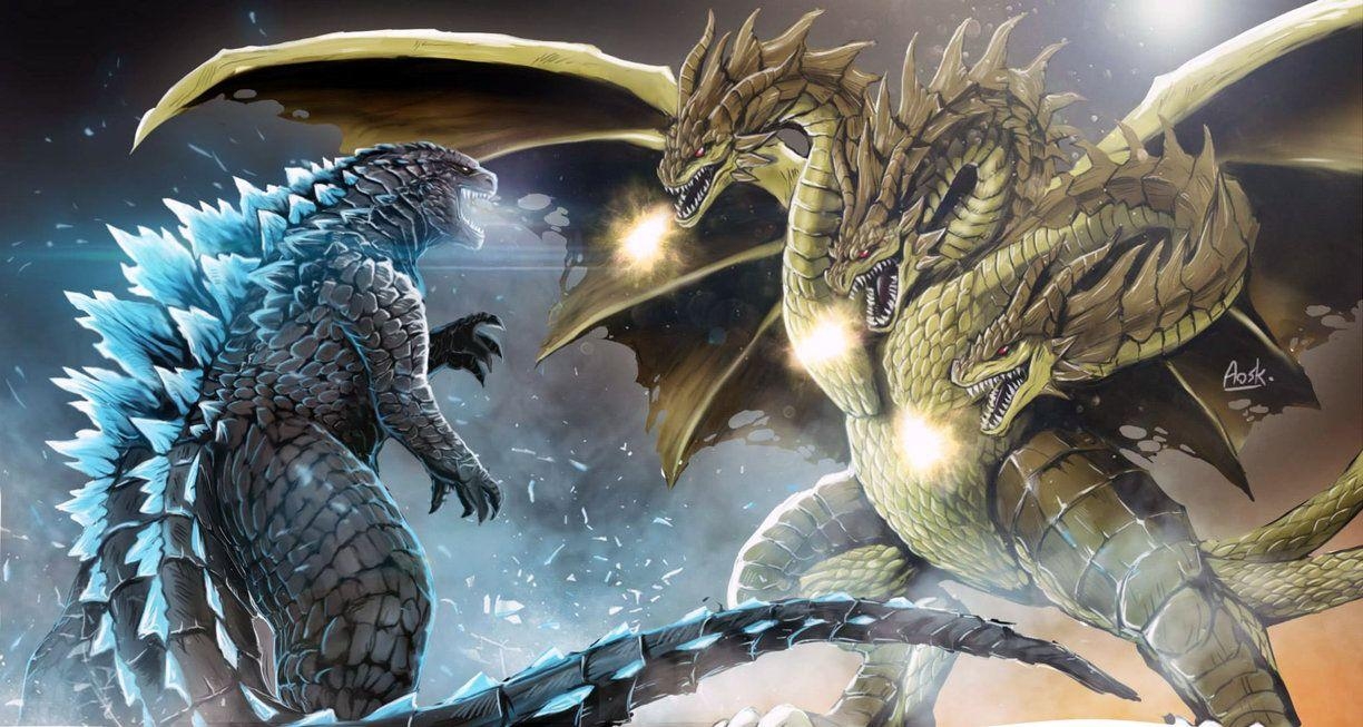 1230x660 Godzilla vs King Ghidorah. Godzilla, Desktop