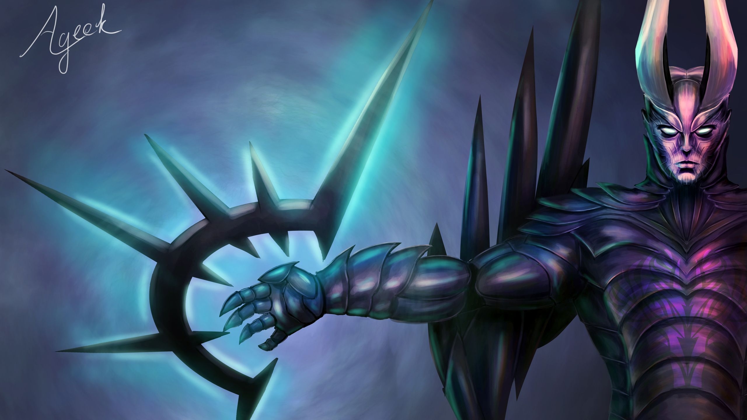 2560x1440 terrorblade, dota art 1440P Resolution Wallpaper, HD, Desktop