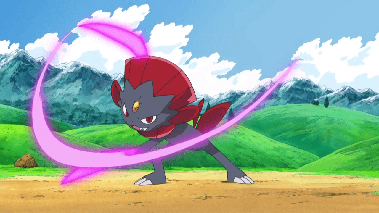 1280x720 Paul's Weavile Swords Dance.png. Pokémon, Desktop