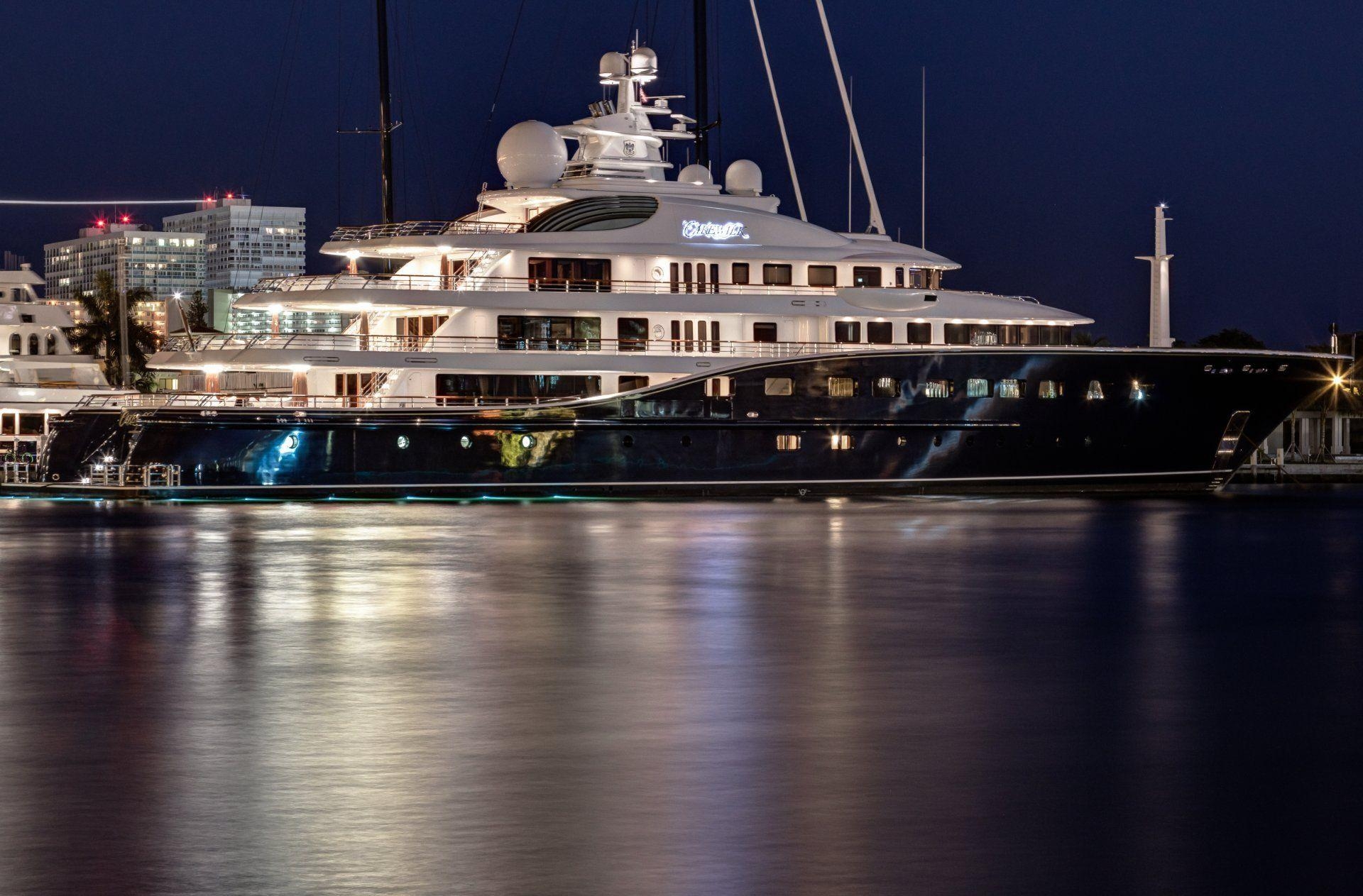 1920x1270 yacht mega yacht super yacht cakewalk harbor night the port home. HD, Desktop