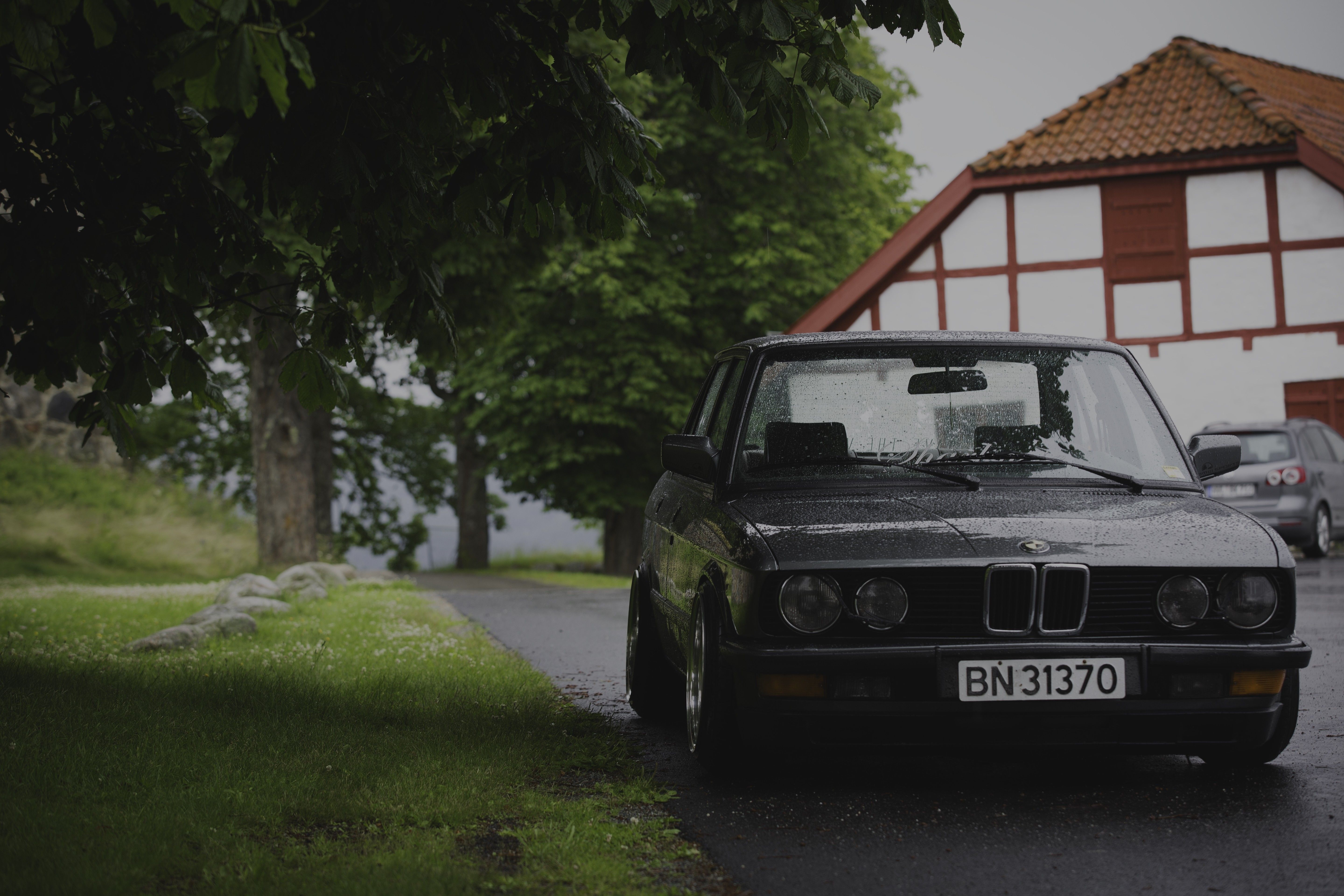 5760x3840 BMW E Norway, Summer, Rain, Stance, Stanceworks, Low Wallpaper, Desktop