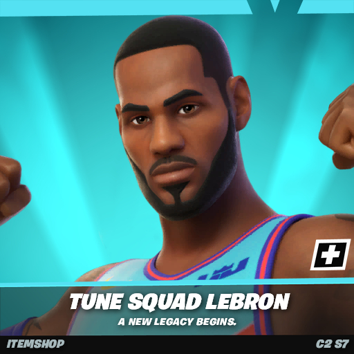 520x520 Tune Squad LeBron Fortnite wallpaper, Phone