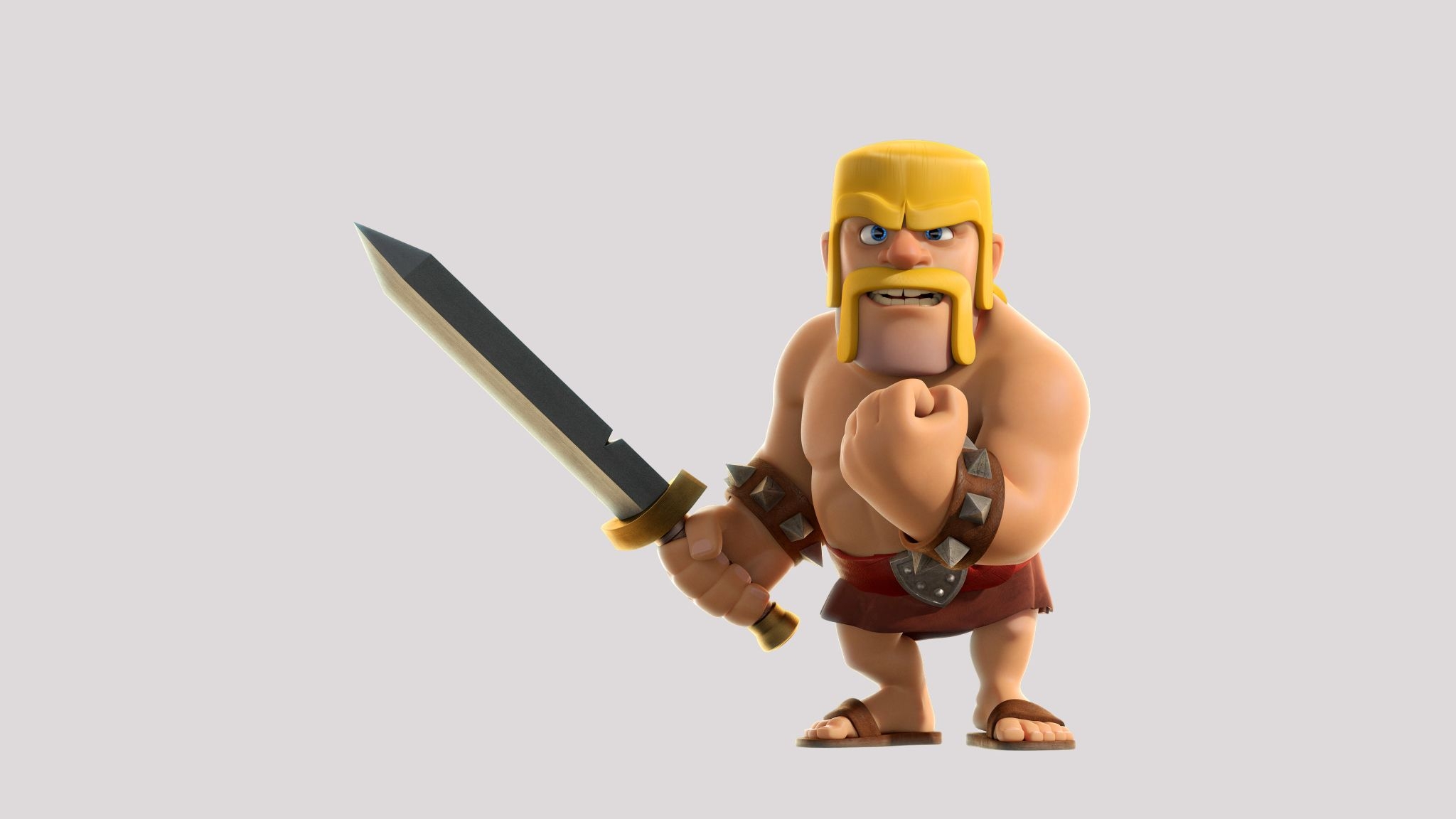 2050x1160 Barbarian Clash Of Clans  Resolution Wallpaper, HD Games 4K Wallpaper, Image, Photo and Background, Desktop