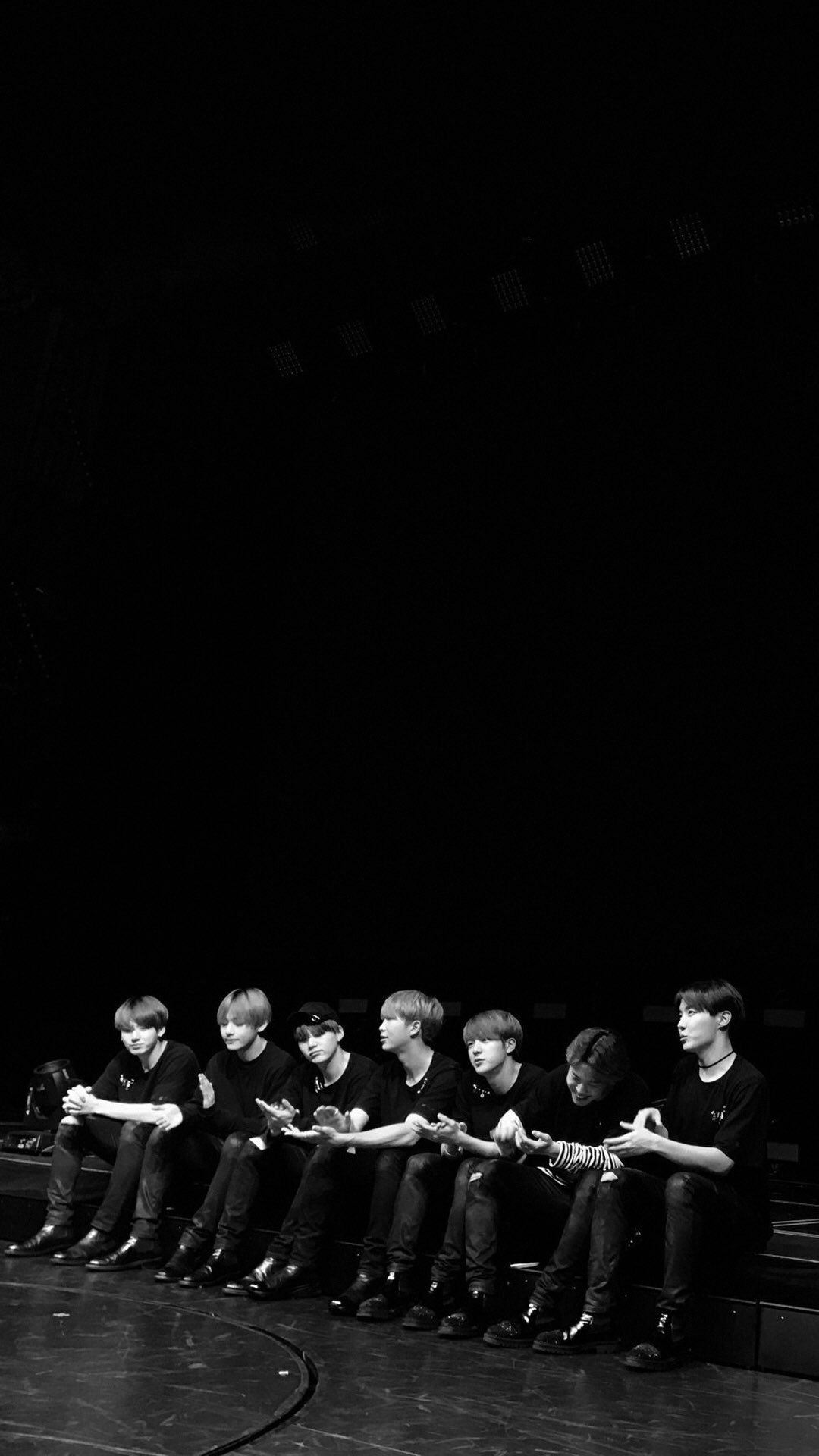 1080x1920 BTS Black and White Wallpaper Free BTS Black, Phone