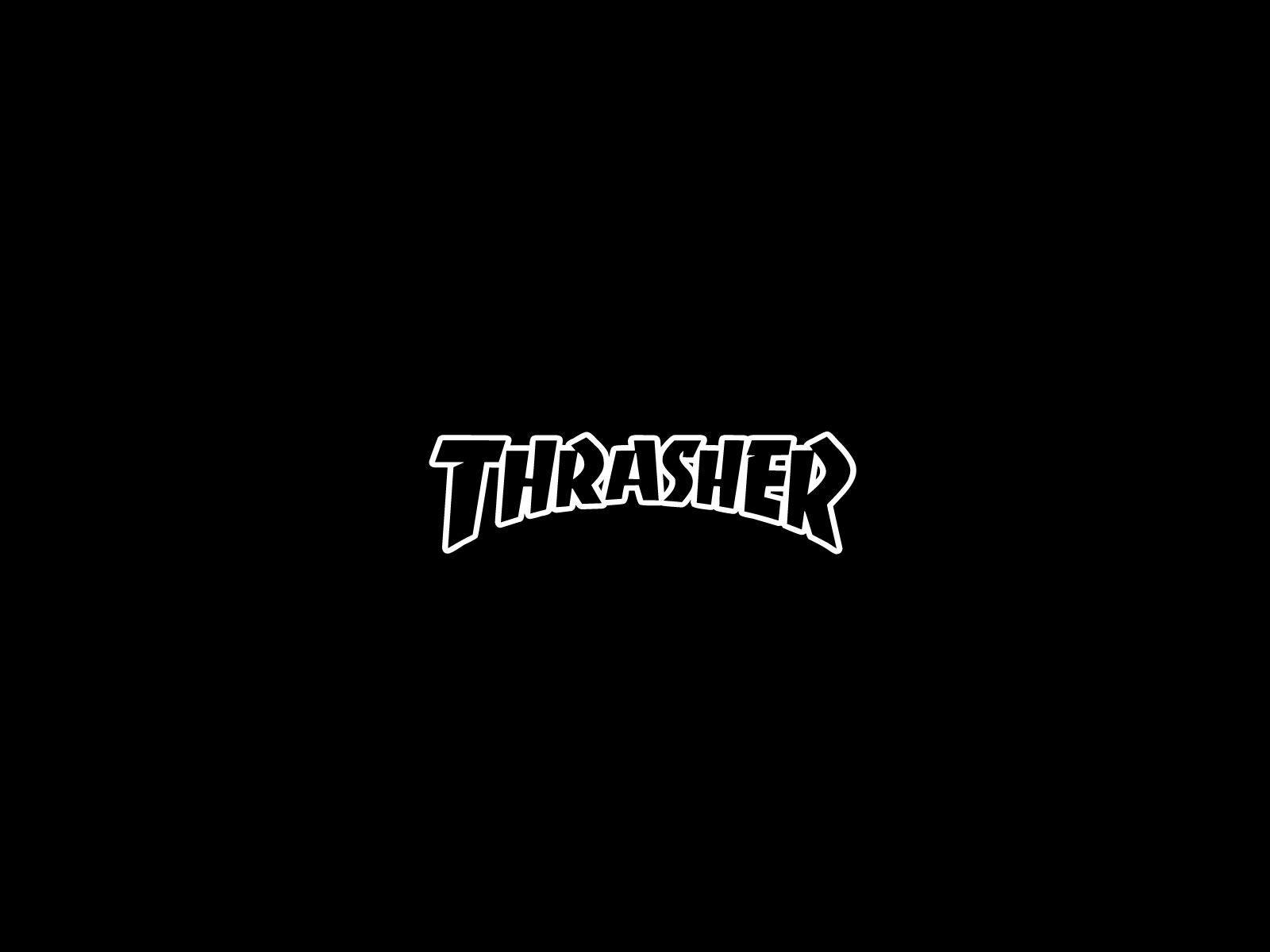 1600x1200 thrasher logo wallpaper, Desktop