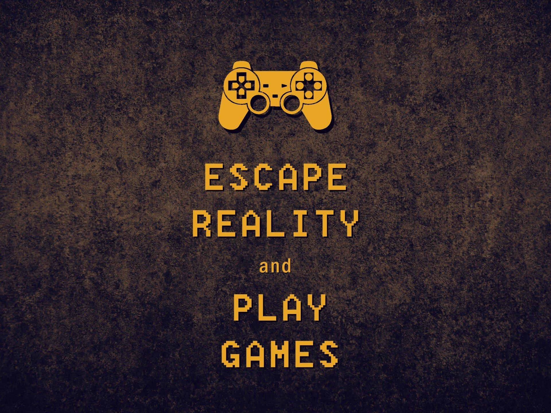 1920x1440 Escape Reality Keep Calm Play Games Wallpaper and Free Stock, Desktop