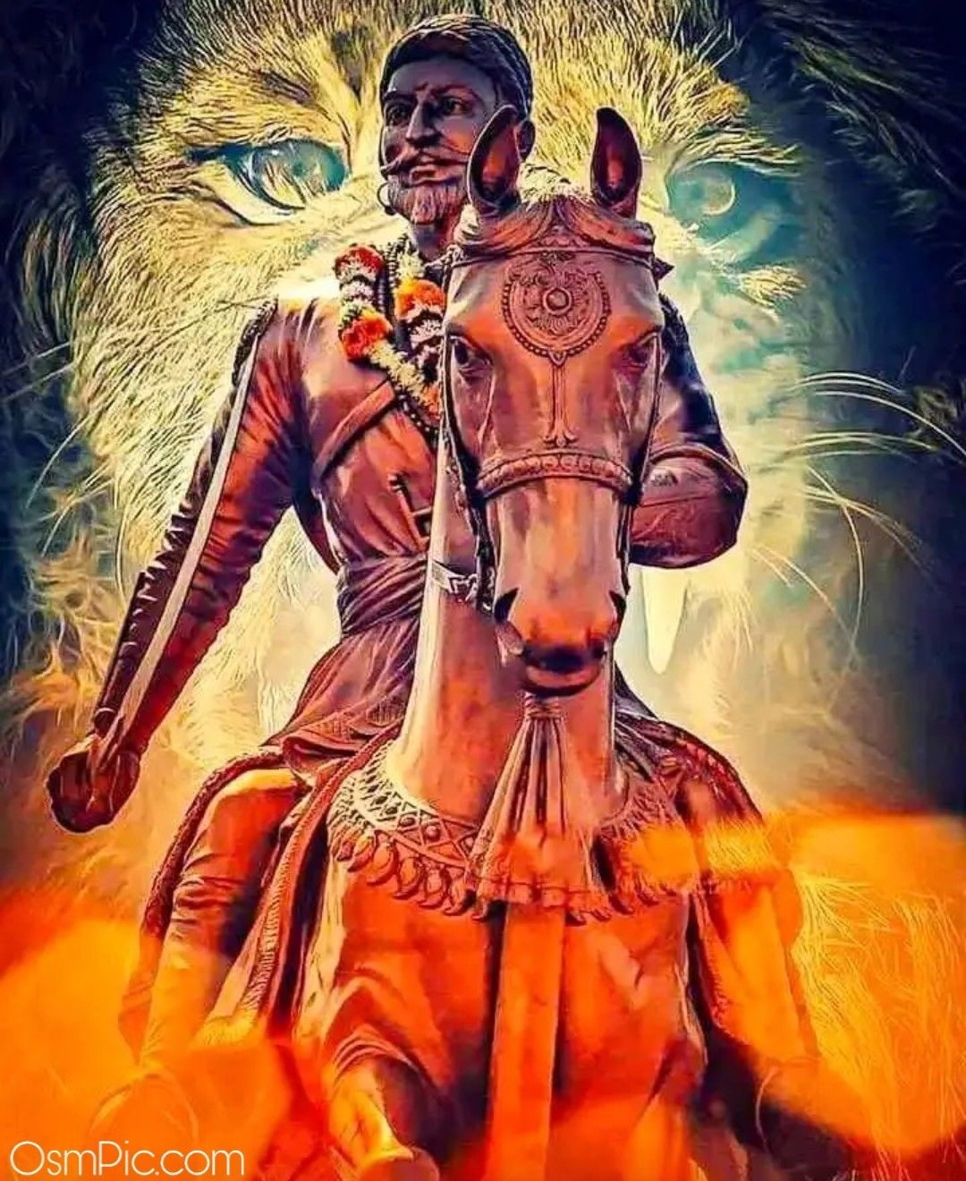 1080x1320 Sambhaji Maharaj Image. Warriors wallpaper, Lion, Phone