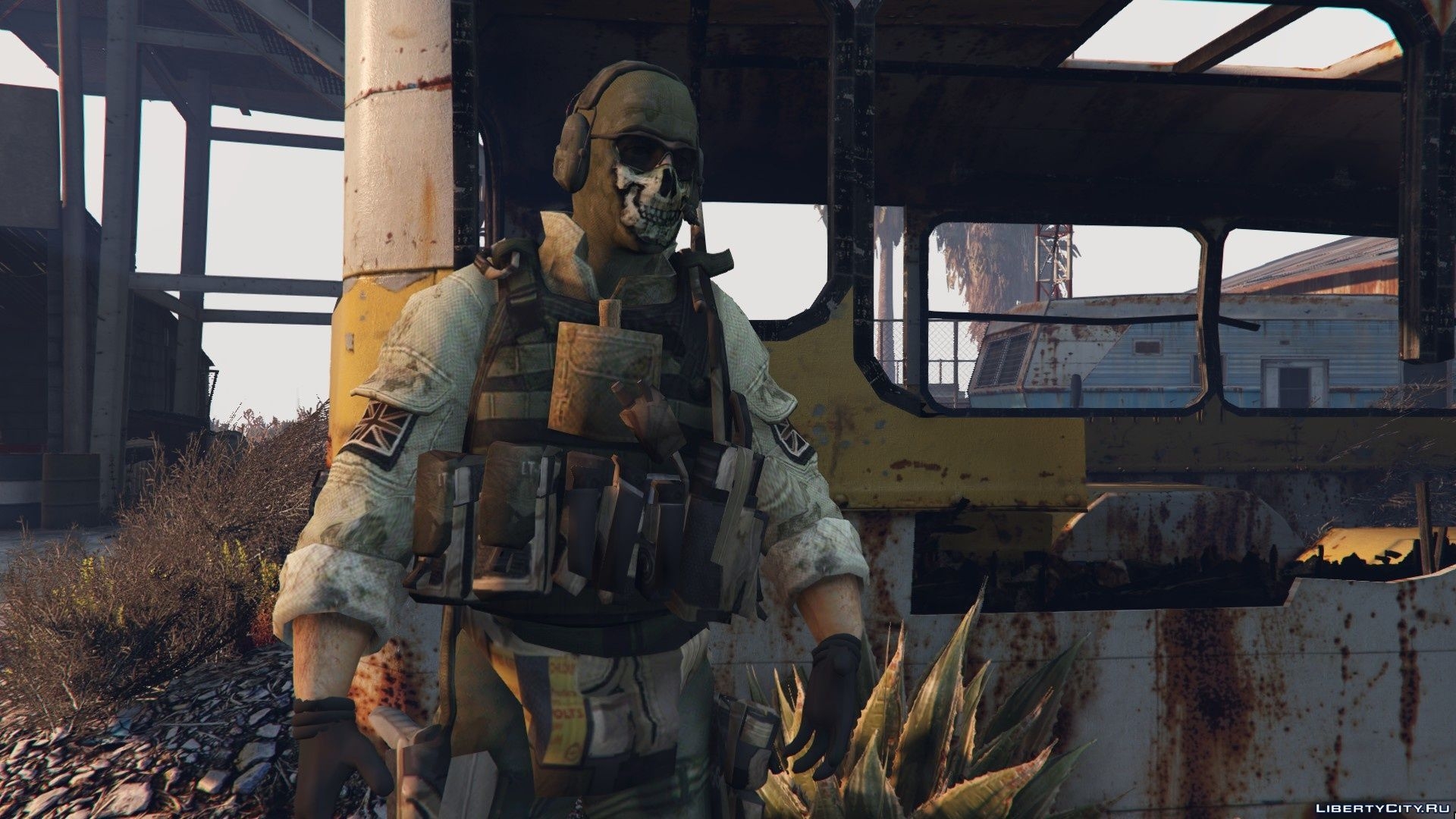 1920x1080 Call of duty MW Simon Ghost Riley 1.0 for GTA 5, Desktop