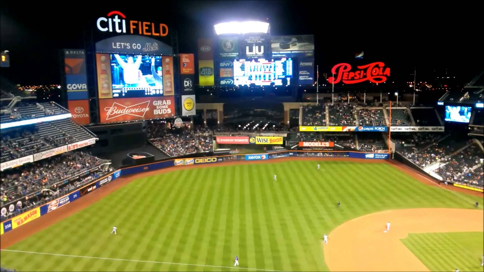 1920x1080 Baseball Game York Mets Brewers at Citi Field, New, Desktop