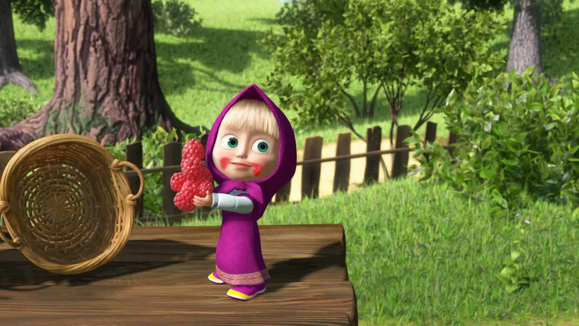 1920x1080 Masha and the Bear Wallpaper, Desktop