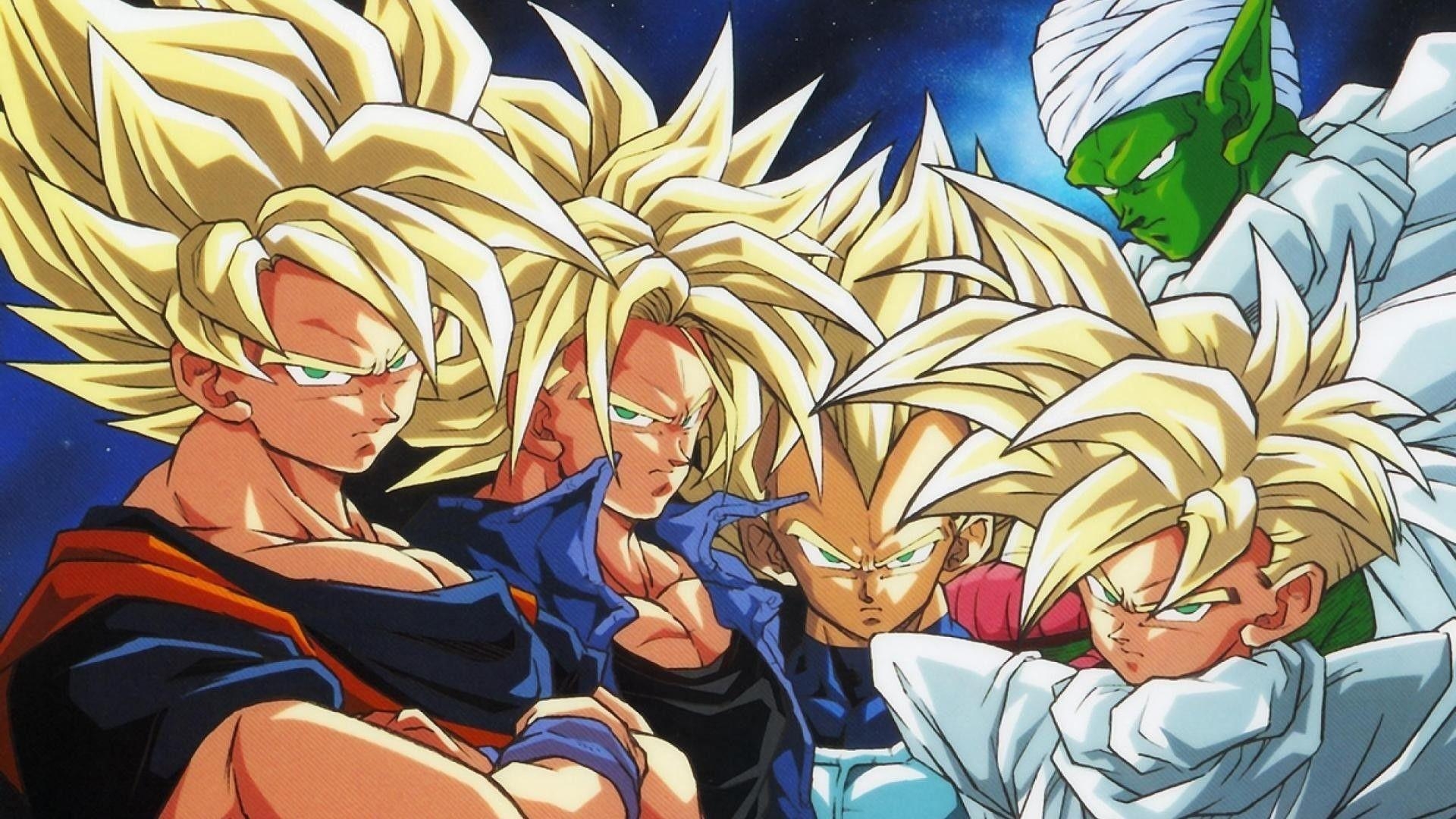 1920x1080 Wallpaper, illustration, anime, cartoon, Son Goku, Dragon Ball Z, Desktop