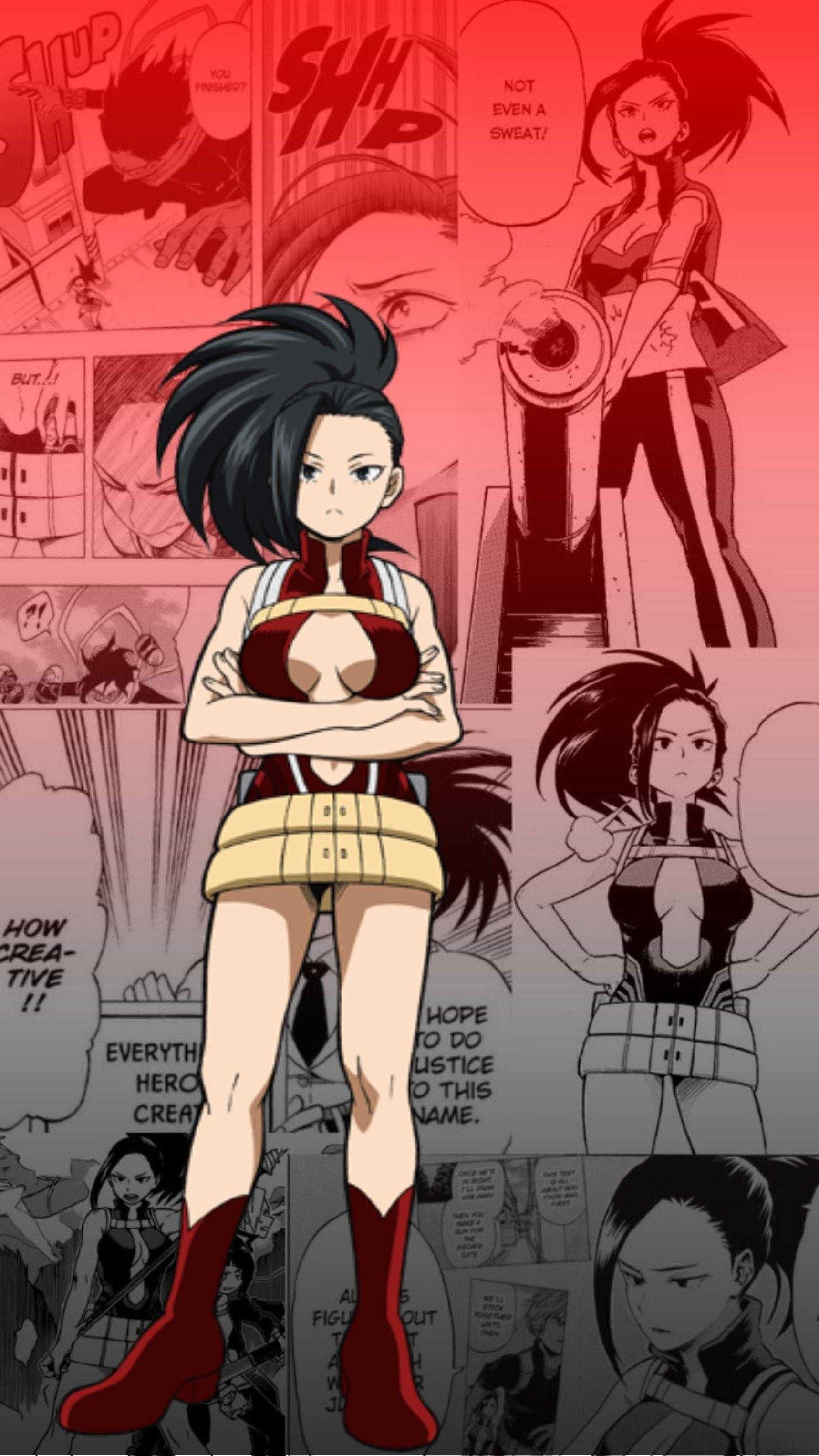 1720x3060 Momo Yaoyorozu Lockscreen Free HD Wallpaper, Phone