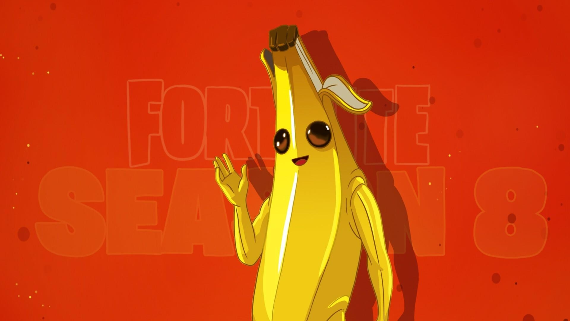 1920x1080 Fortnite Season 8 Wallpaper Peely. Fortnite Account, Desktop