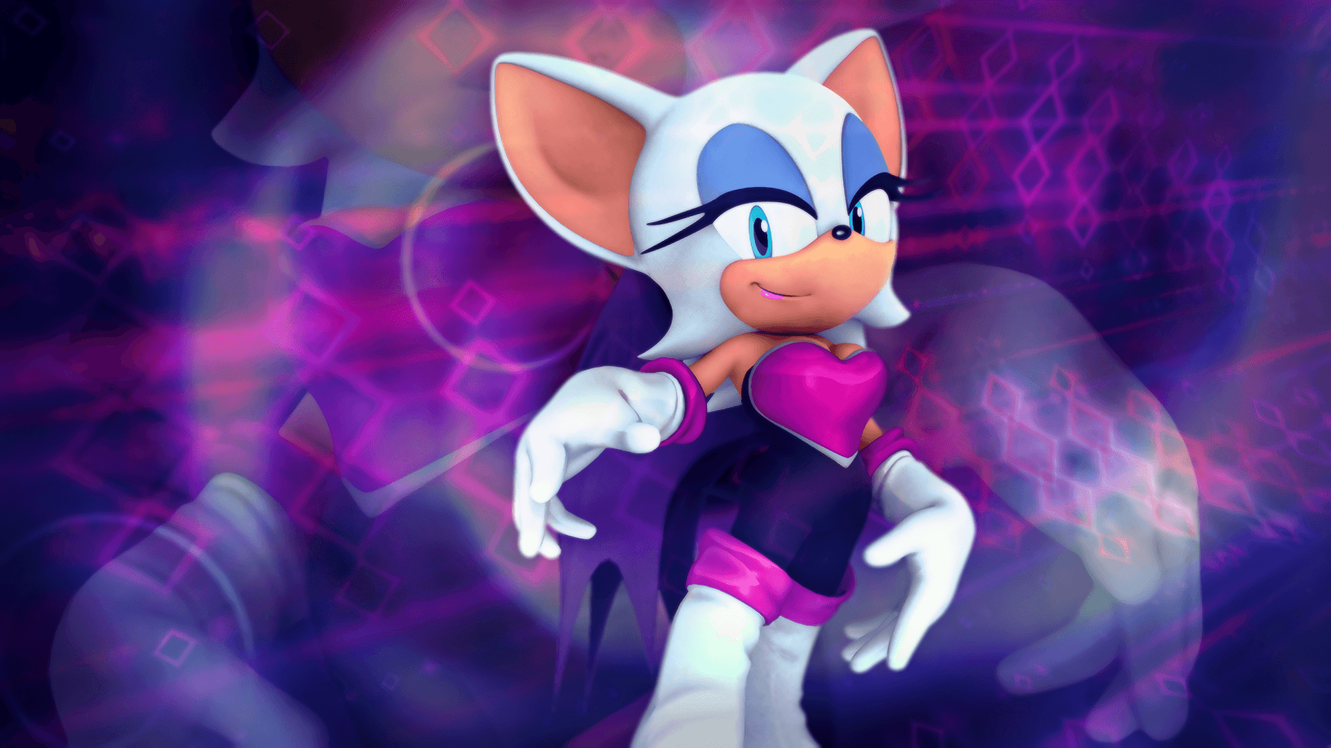 1920x1080 Rouge The Bat[20] By Light Rock, Desktop