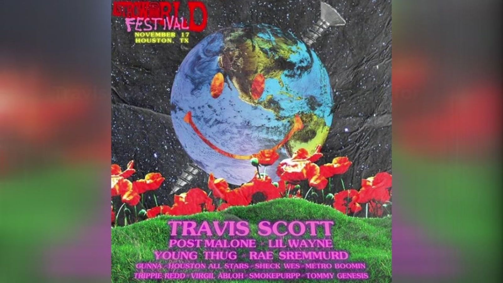 1600x900 Travis Scott reveals Astroworld Festival 2018 lineup in Houston, Desktop