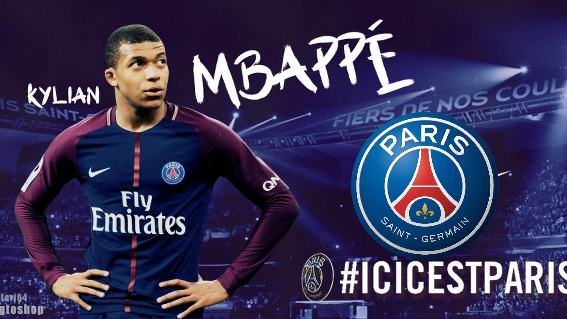 1920x1080 High Quality Mbappe Wallpaper, Desktop