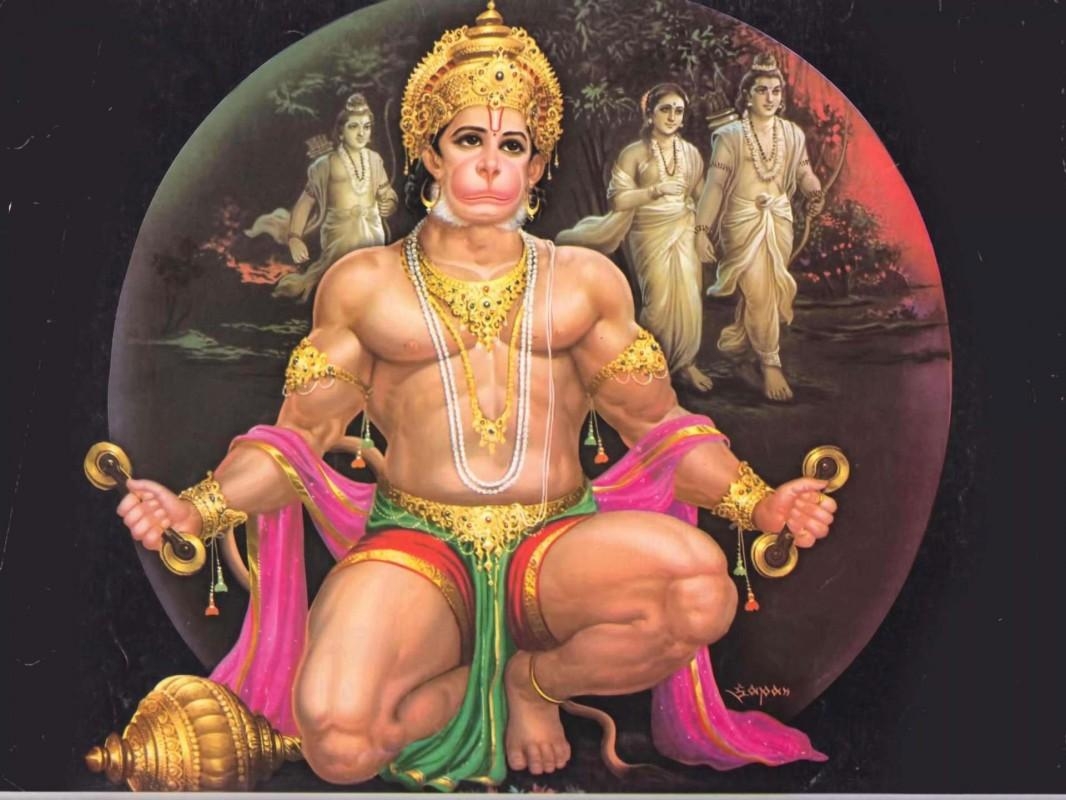 1070x800 Lord Hanuman Wallpaper HD 4K 1.0 Download Android APK, Desktop