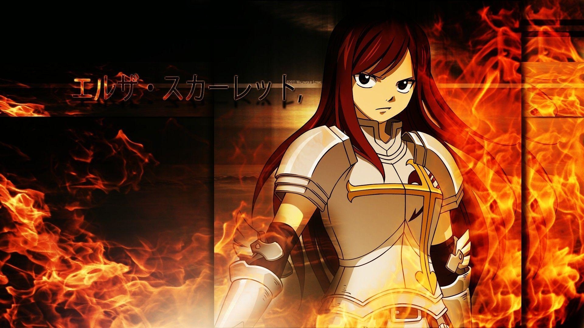 1920x1080 Erza Scarlet, Wallpaper Anime Image Board, Desktop