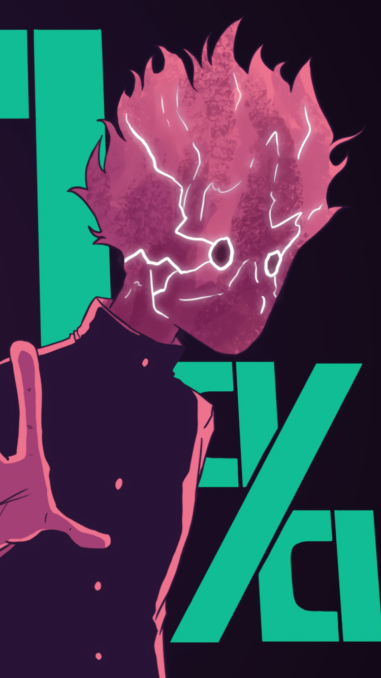 750x1340 Mob Psycho 100 IPhone 5, Phone