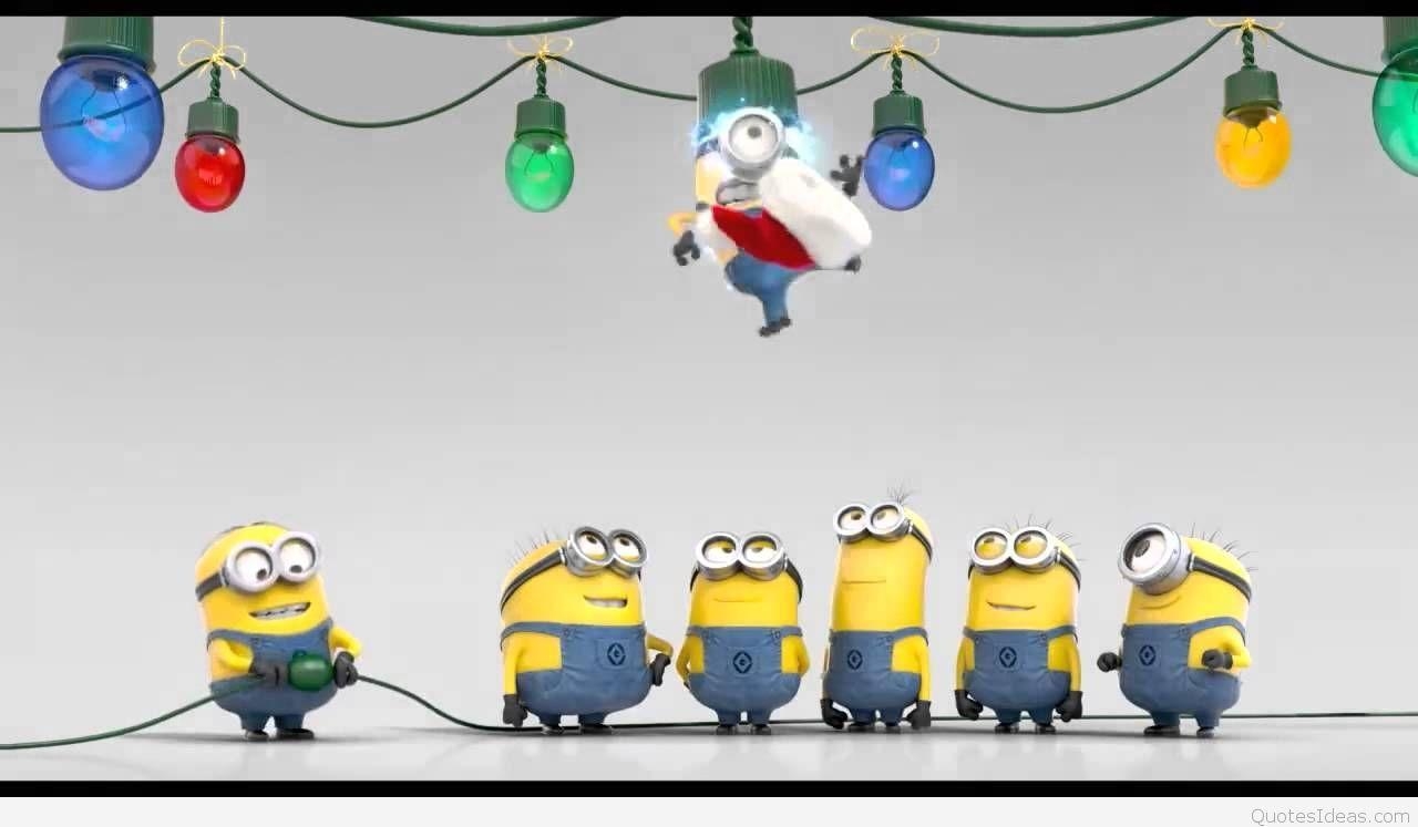 1280x750 Funny Christmas Minions Wallpaper & Image HD 2015 2016, Desktop