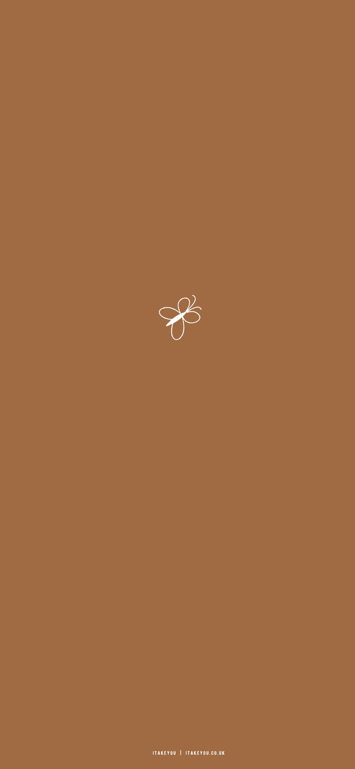 1170x2540 Minimalist Brown Wallpaper iPhone Ideas for iPhone, Butterfly I Take You. Wedding Readings. Wedding Ideas, Phone