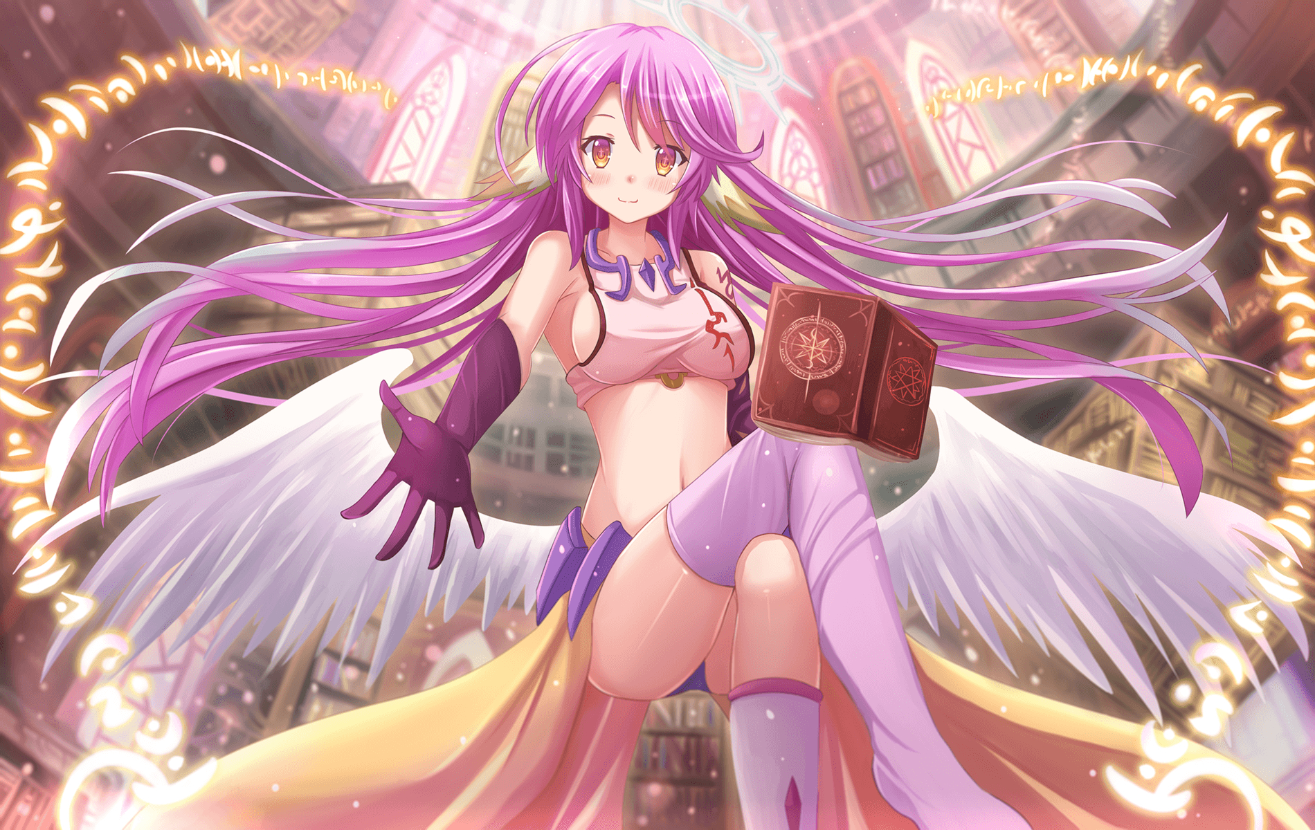 1900x1200 Jibril (No Game No Life) HD Wallpaper. Background, Desktop