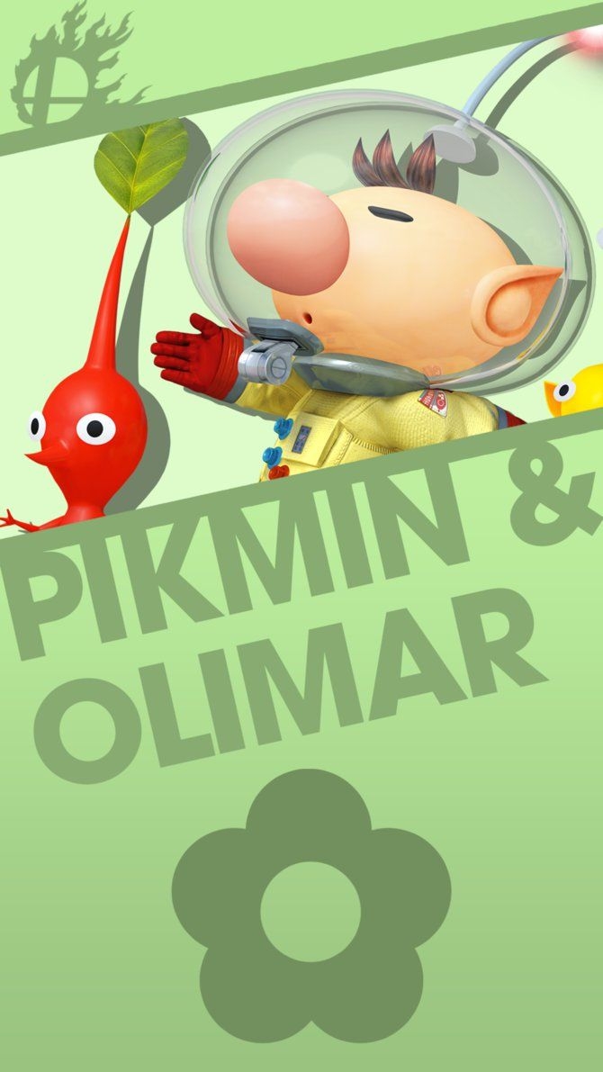 670x1200 Pikmin and Olimar Smash Bros. Phone Wallpaper by MrThatKidAlex24. Smash bros, Nintendo super smash bros, Super smash bros, Phone