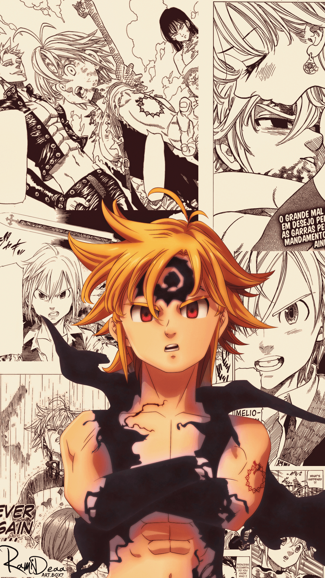 1080x1920 Meliodas Sama. Seven Deadly Sins Anime, Meliodas Nanatsu No Taizai, Phone