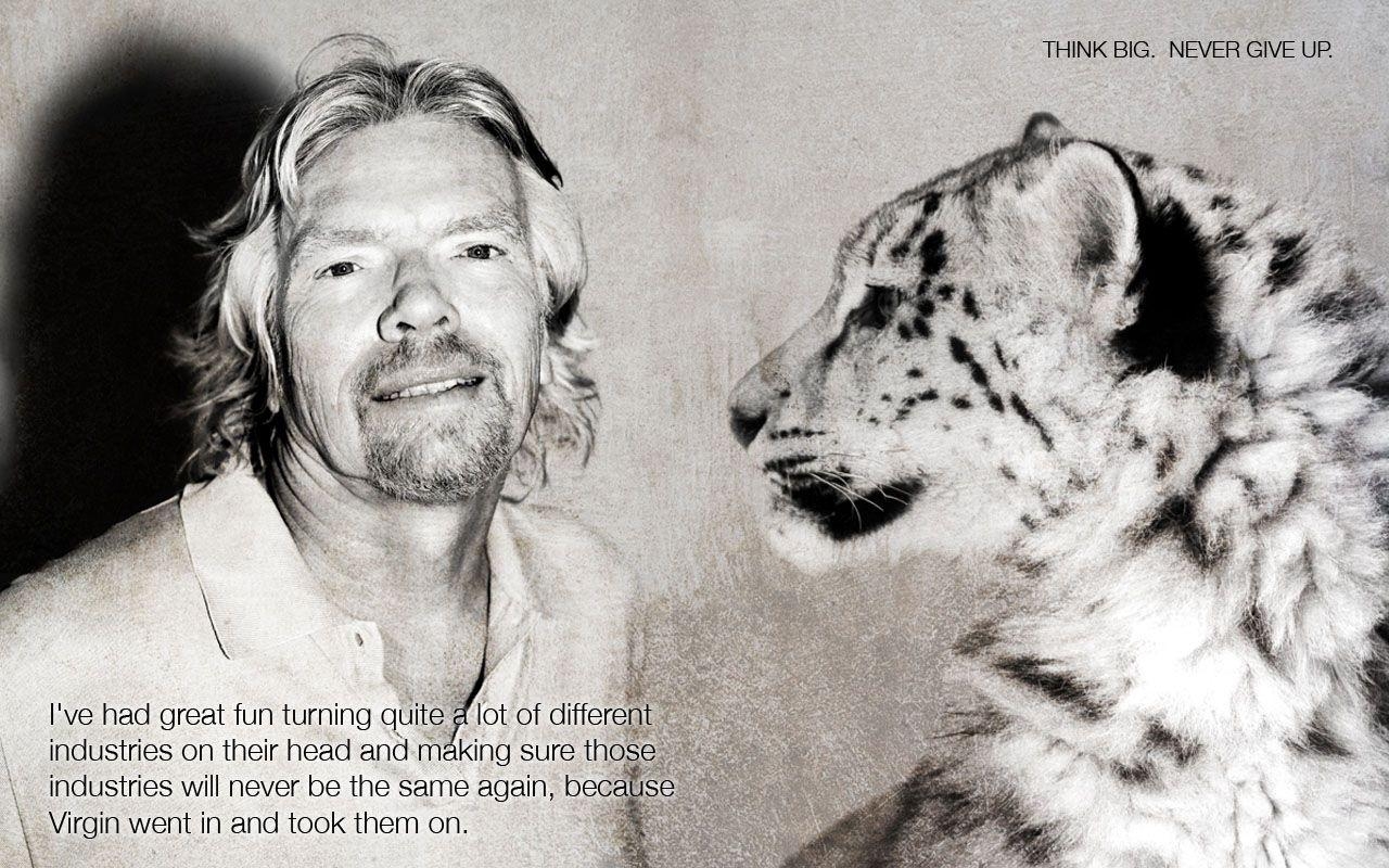 1280x800 Richard Branson Think Big Wallpaper. James Preston.org, Desktop