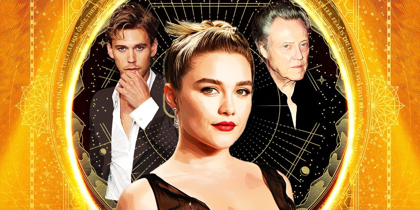 1400x700 Dune: Part 2' Image: Florence Pugh Radiates Poised Grace, Dual Screen