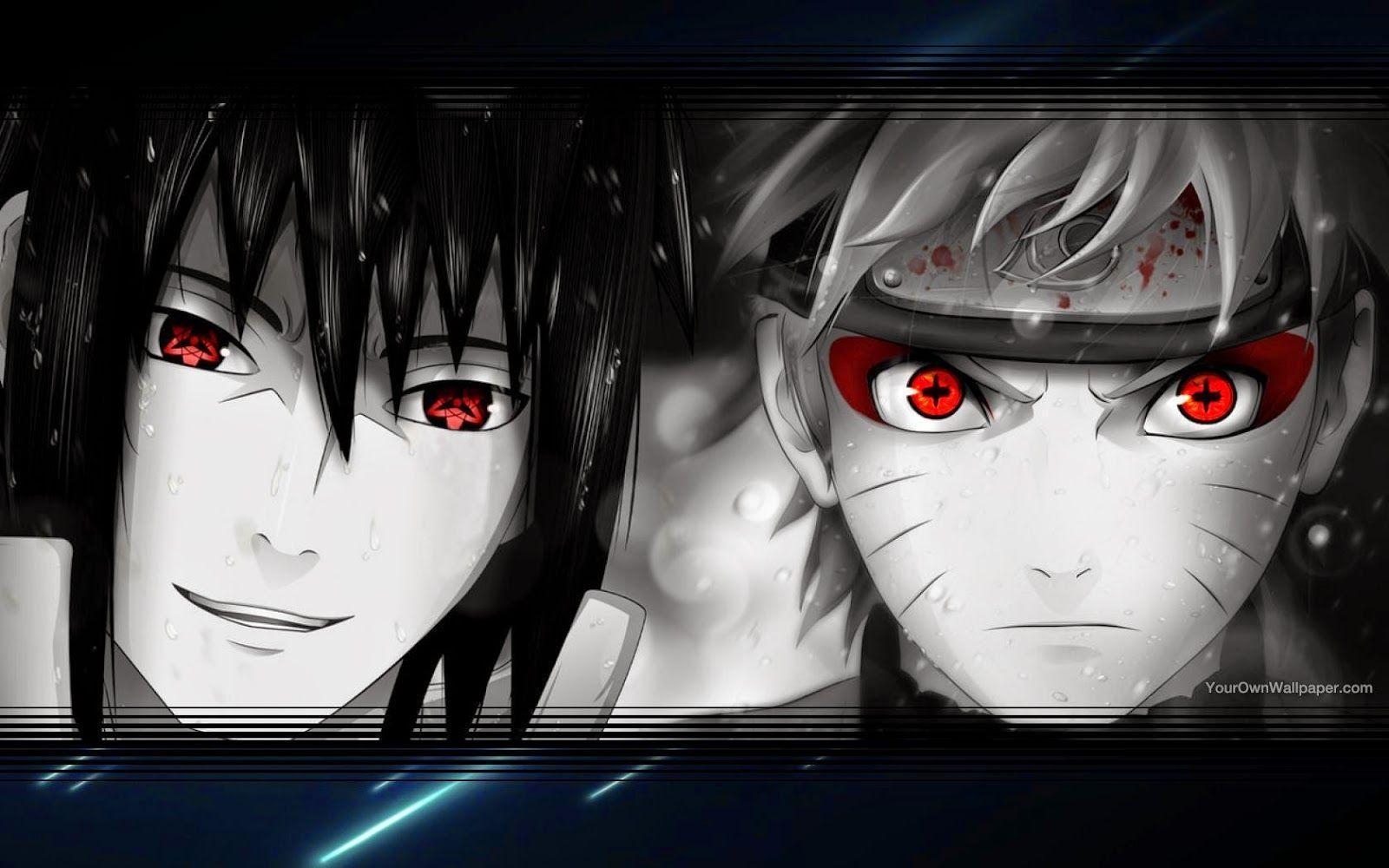 1600x1000 WallpaperKu: Naruto vs Sasuke Wallpaper, Desktop