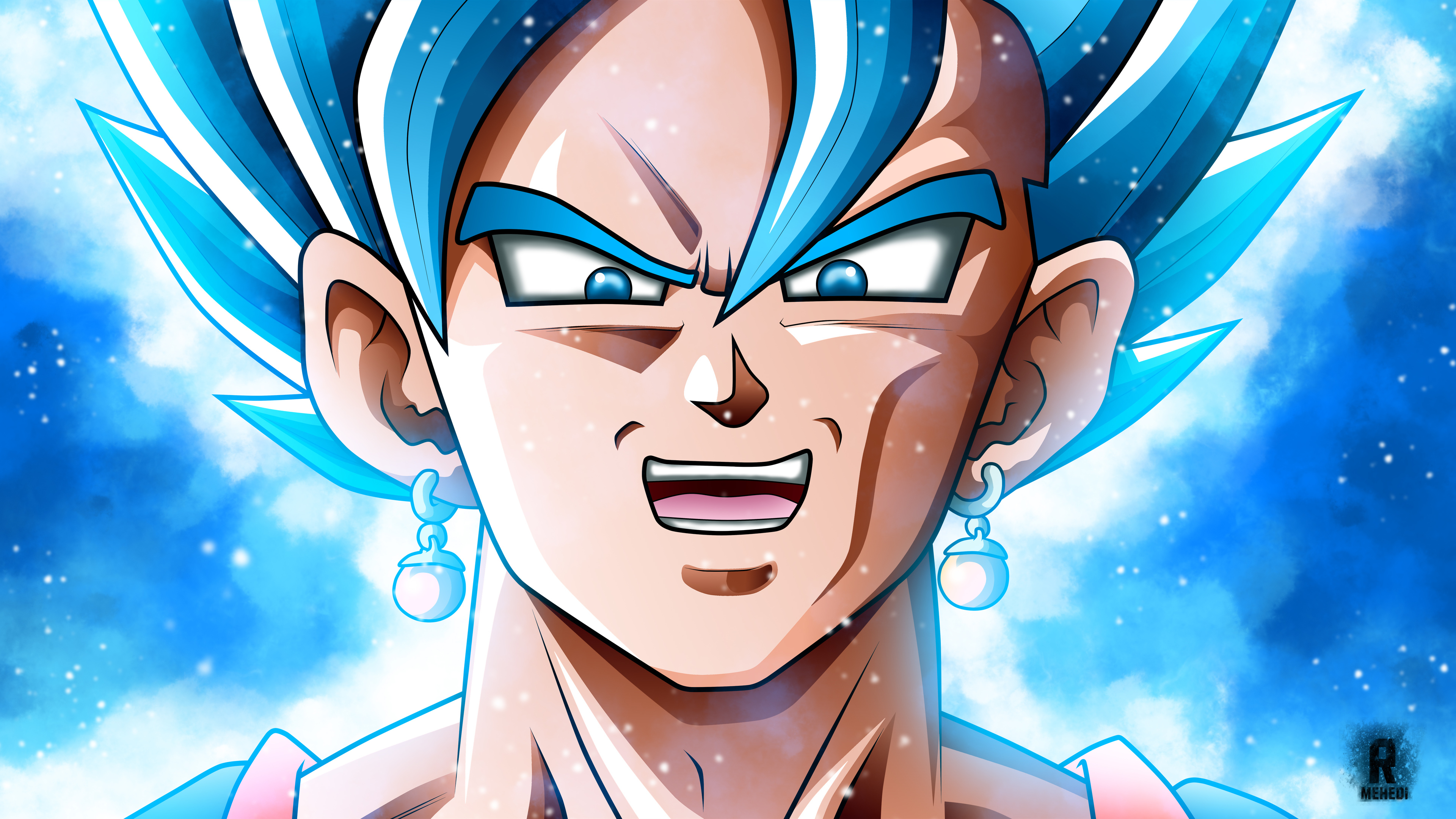 3840x2160 Wallpaper 4k Dragon Ball Super Saiyajin Blue 4k Wallpaper, Desktop