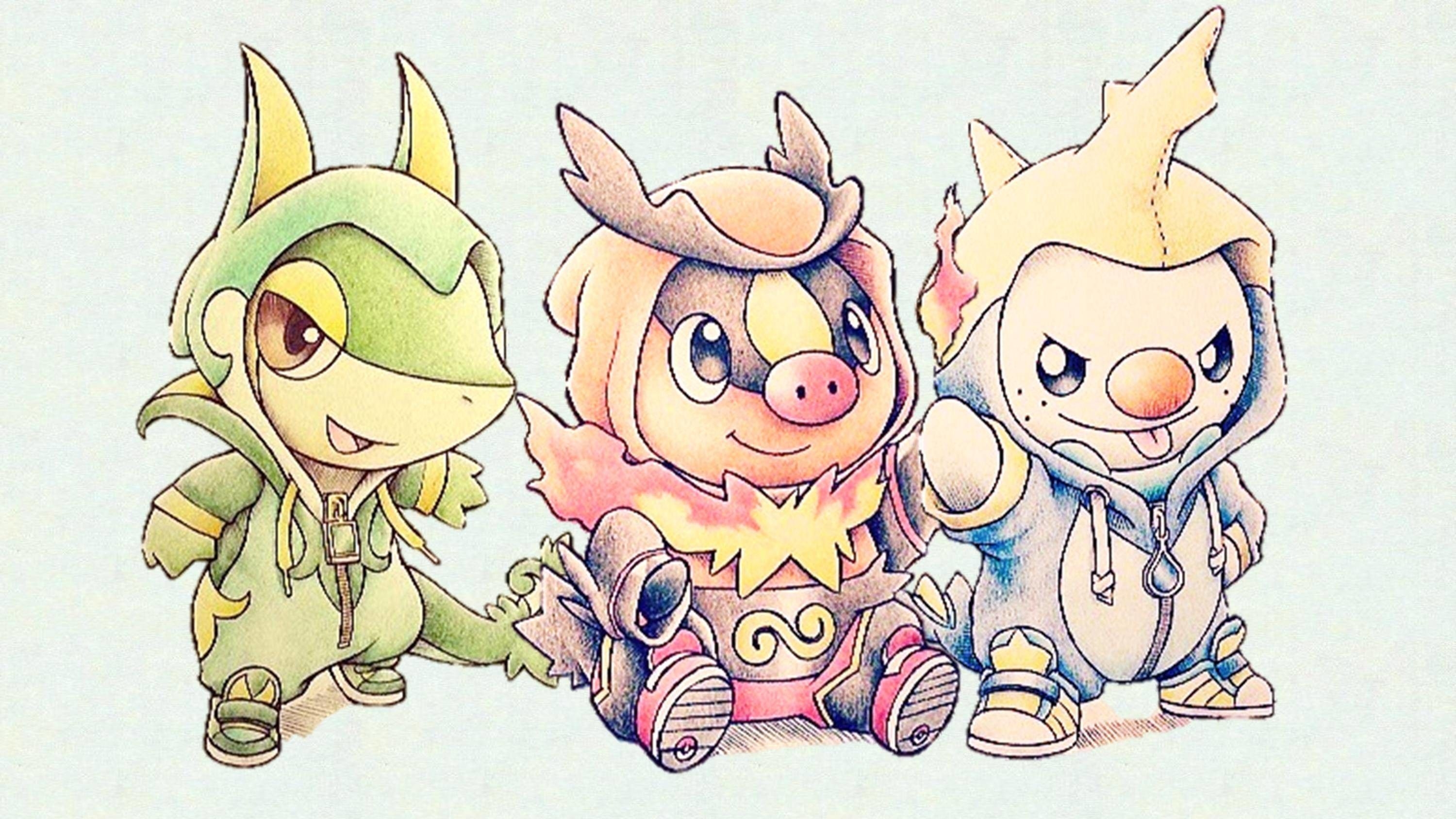 3000x1690 Cute Pokemon, Desktop