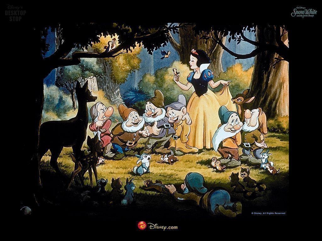 1030x770 Snow White and the Seven Dwarfs Wallpaper White and, Desktop