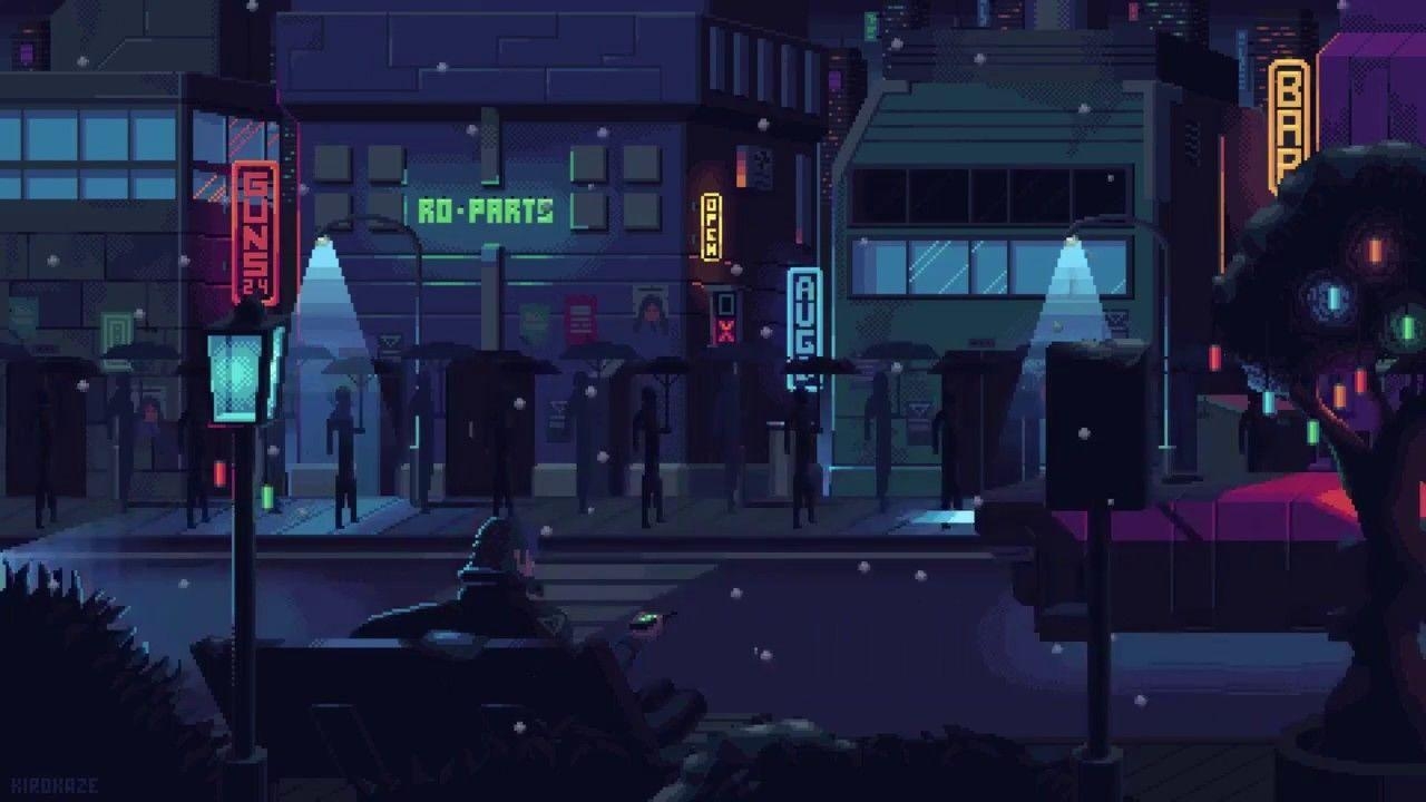 1280x720 Wallpaper Engine Street Night Animated Wallpaper, Desktop