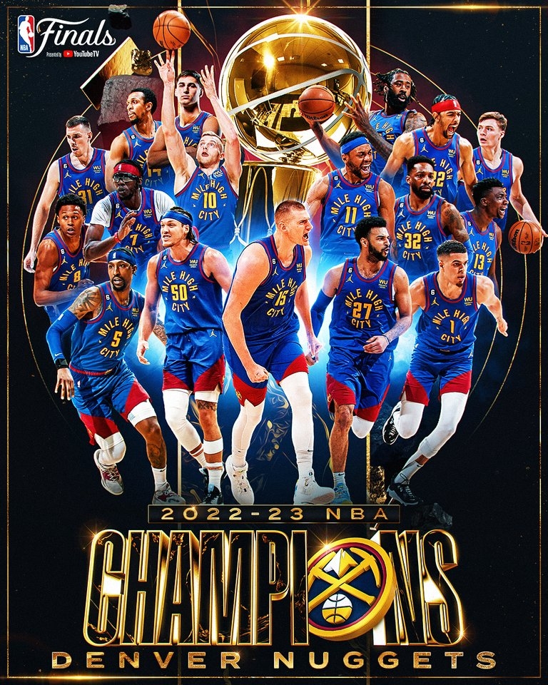 770x960 Denver Nuggets NBA Champions 2023 wallpaper, Phone