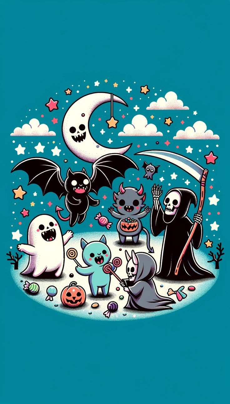 740x1290 Halloween Wallpaper, Phone