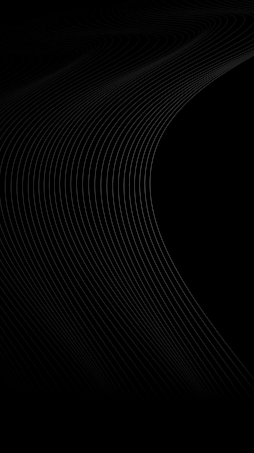 1080x1920  lines, simple background, abstract, hd, dark, black, dribbble, oled for iPhone 8 wallpaper, Phone