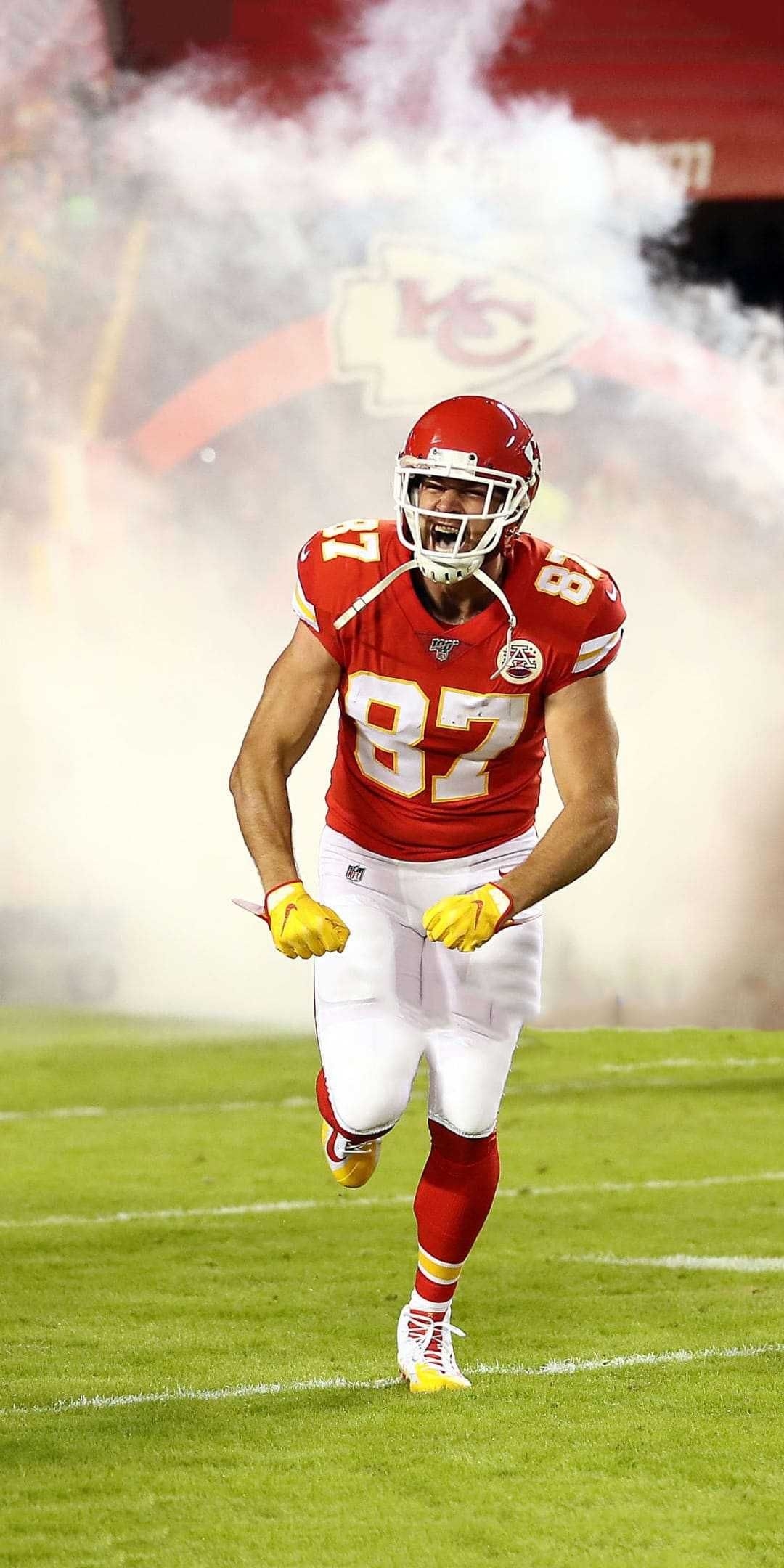 1080x2160 Travis Kelce Wallpaper Background, Phone